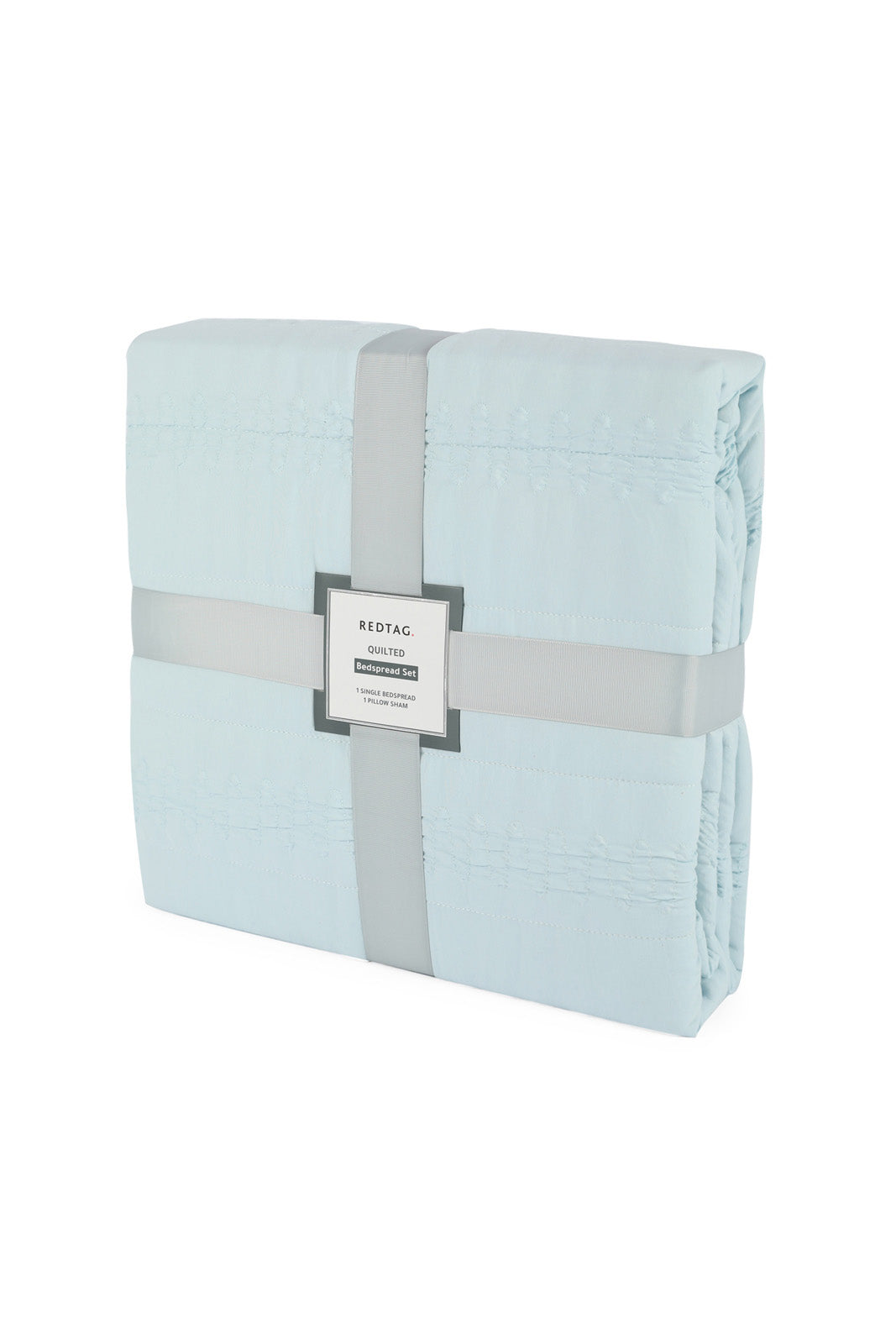 Redtag-Teal-2-Pc-Gathered-Bedspread-(Single-Size)-Category:Bedspreads,-Colour:Teal,-Deals:New-In,-Dept:Home,-Filter:Home-Bedroom,-HMW-BED-Bedspreads,-Nature,-New-In-HMW-BED,-Non-Sale,-Section:Homewares,-W22B-Home-Bedroom-