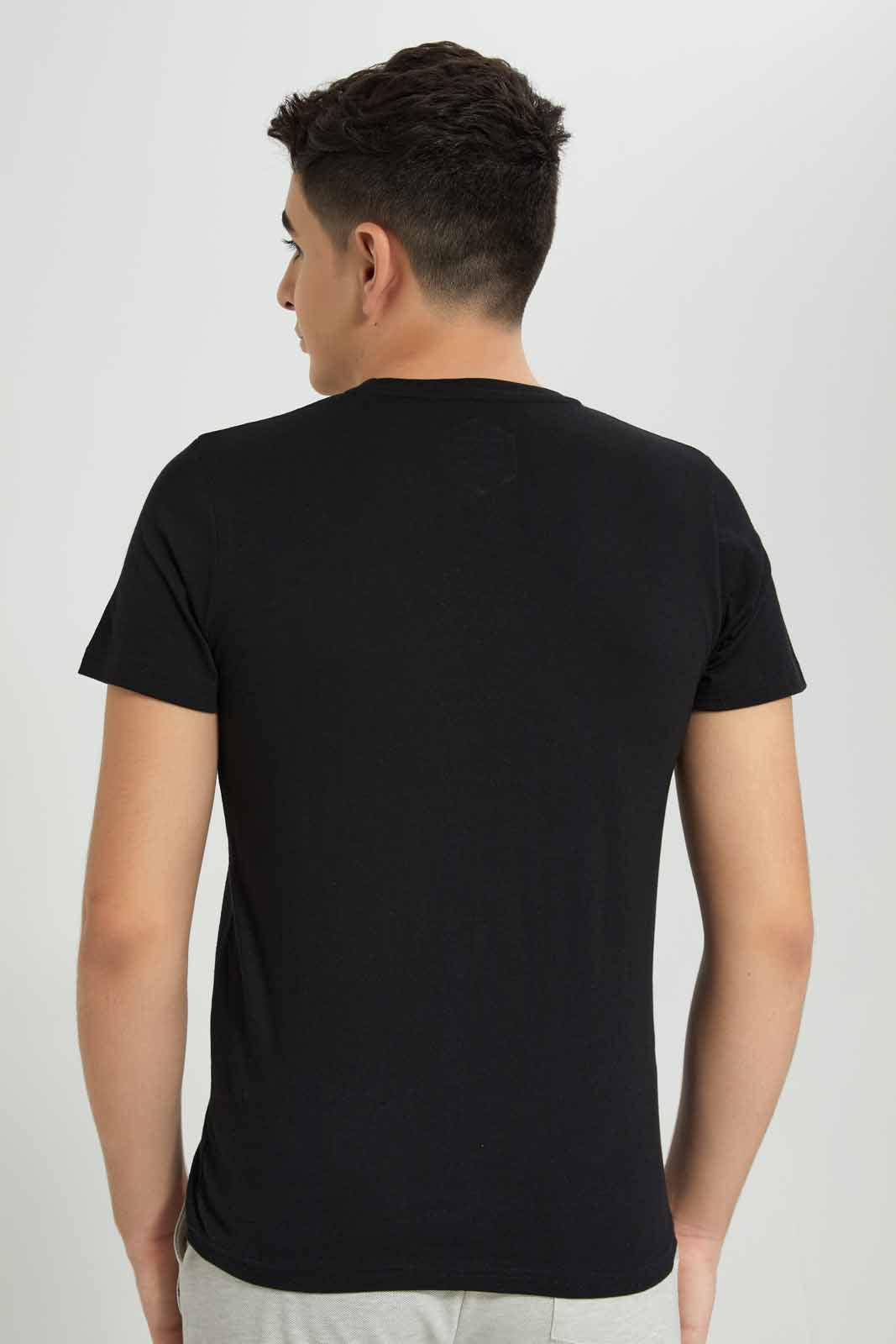 Redtag-Black-Perfect-Day-T-Shirt-BSR-T-Shirts,-Category:T-Shirts,-Colour:Black,-Deals:New-In,-Filter:Senior-Boys-(8-to-14-Yrs),-New-In-BSR-APL,-Non-Sale,-Section:Boys-(0-to-14Yrs),-TBL,-W22A-Senior-Boys-9 to 14 Years