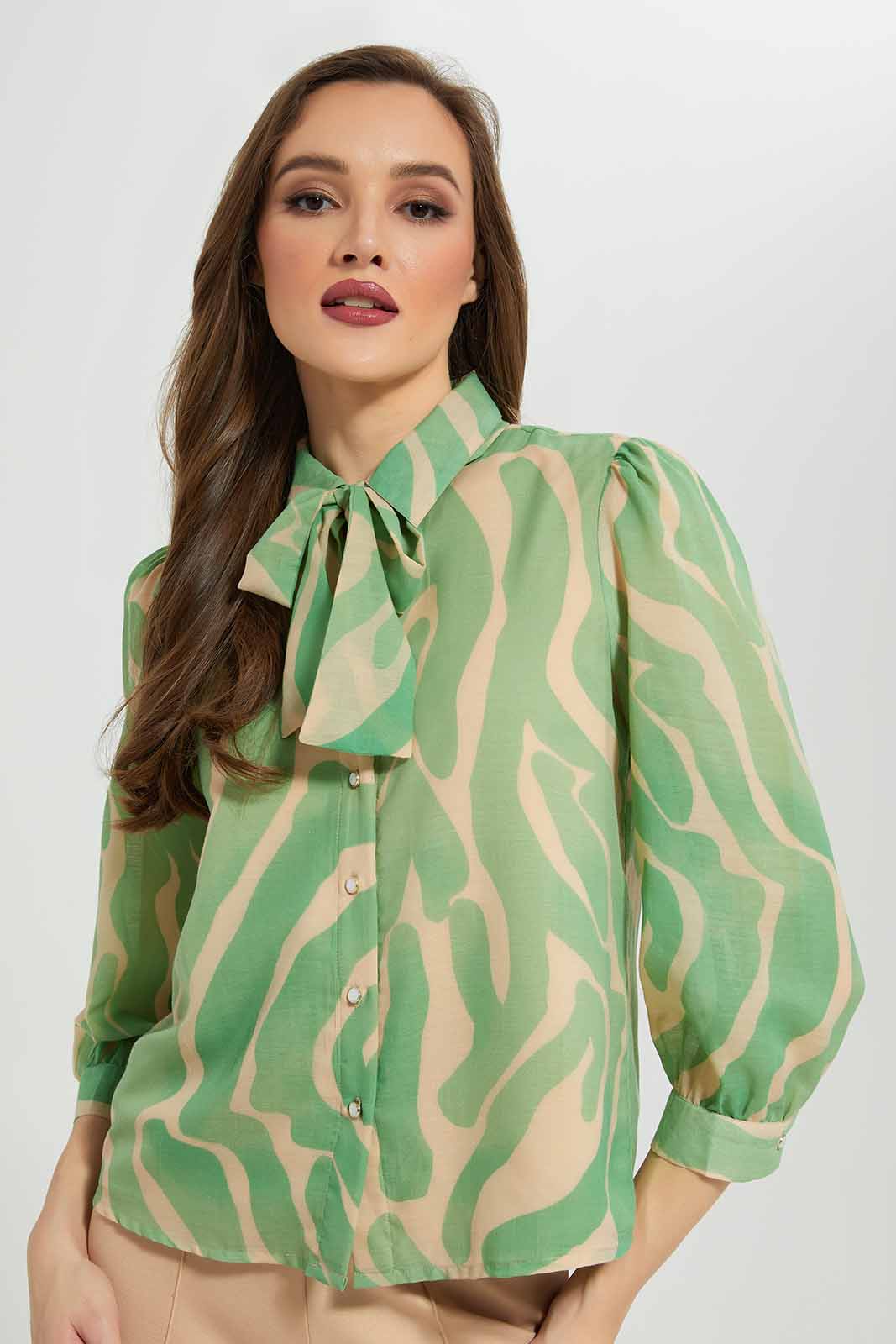 Redtag-Mint-Printed-Top-Category:Blouses,-Colour:Mint,-Deals:New-In,-Dept:Ladieswear,-Filter:Women's-Clothing,-LDC,-LDC-Blouses,-New-In-LDC-APL,-Non-Sale,-Section:Women,-W22B-Women's-