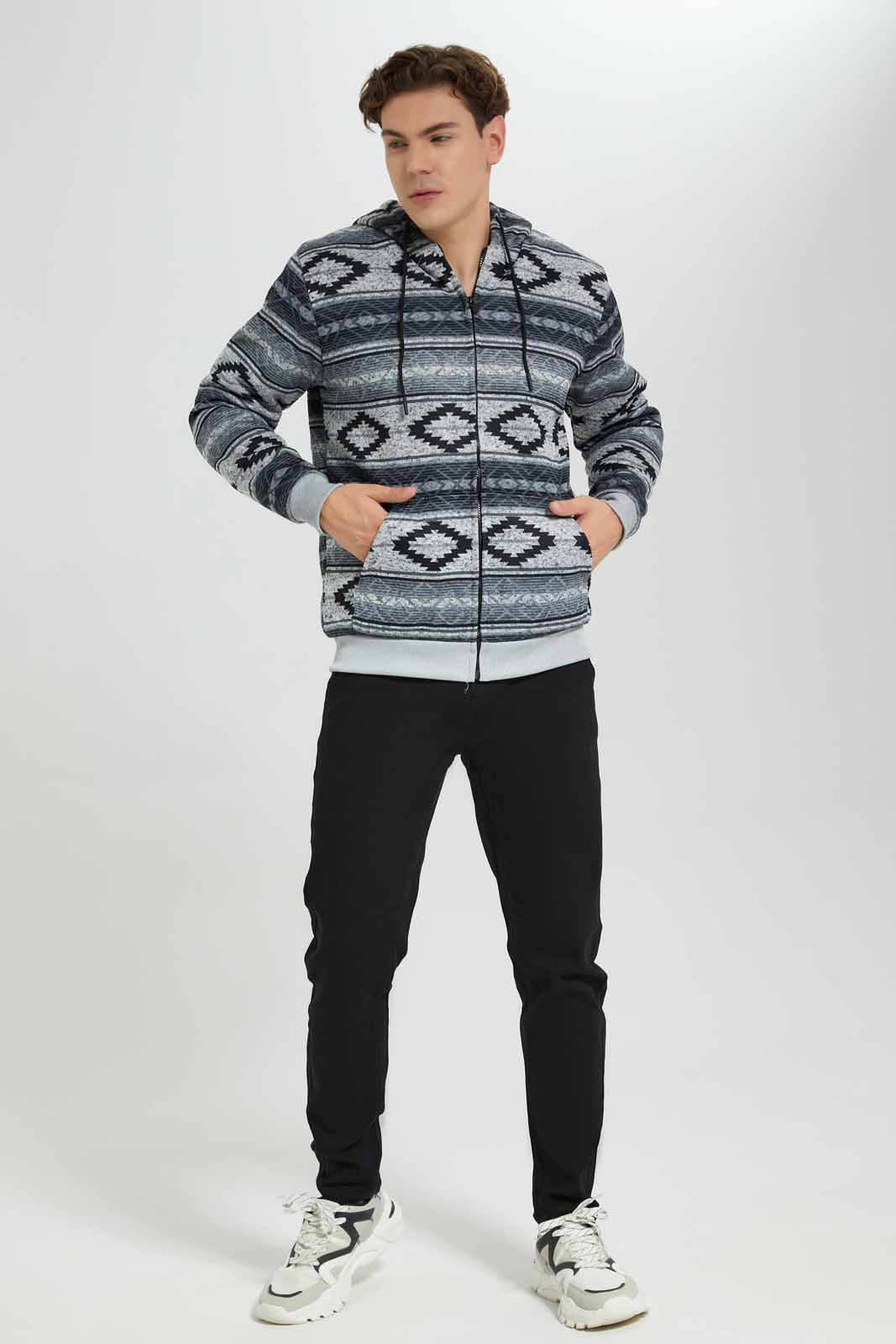 Redtag-Grey-Astic-Bonded-Hoody-Category:Sweatshirts,-Colour:Grey,-Deals:New-In,-EHW,-Filter:Men's-Clothing,-Men-Sweatshirts,-New-In-Men-APL,-Non-Sale,-Section:Men,-W22B-Men's-