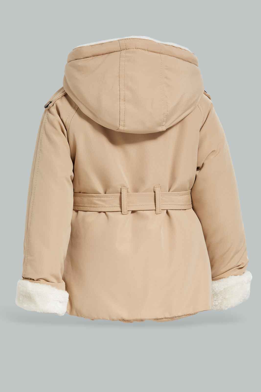 Redtag-Being-Solid-Jacket-Category:Jackets,-Colour:Beige,-Deals:New-In,-EHW,-Filter:Infant-Girls-(3-to-24-Mths),-ING-Jackets,-New-In-ING-APL,-Non-Sale,-Section:Girls-(0-to-14Yrs),-W22B-Infant-Girls-3 to 24 Months