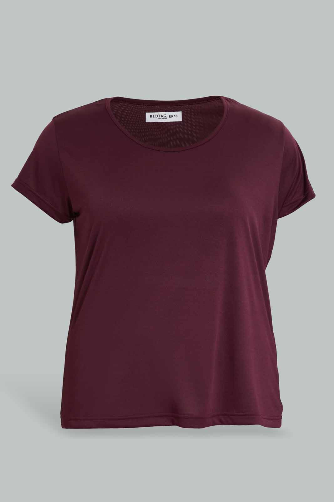 Redtag-PJAMA-SET-BUEGUNDY-Category:Pyjama-Sets,-Colour:Burgundy,-Deals:New-In,-Filter:Women's-Clothing,-New-In-Women-APL,-Non-Sale,-Section:Women,-W22O,-Women-Pyjama-Sets--