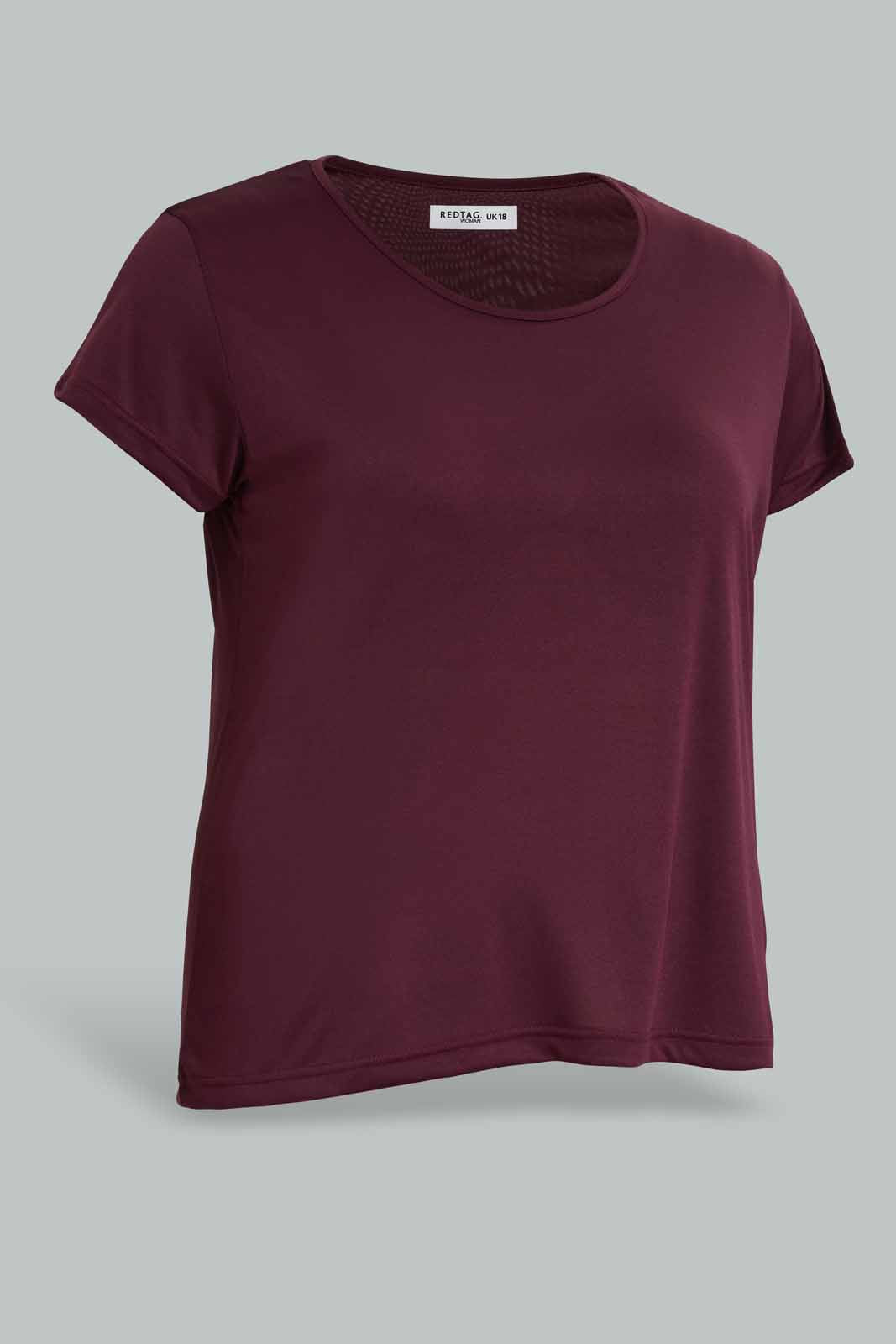 Redtag-PJAMA-SET-BUEGUNDY-Category:Pyjama-Sets,-Colour:Burgundy,-Deals:New-In,-Filter:Women's-Clothing,-New-In-Women-APL,-Non-Sale,-Section:Women,-W22O,-Women-Pyjama-Sets--
