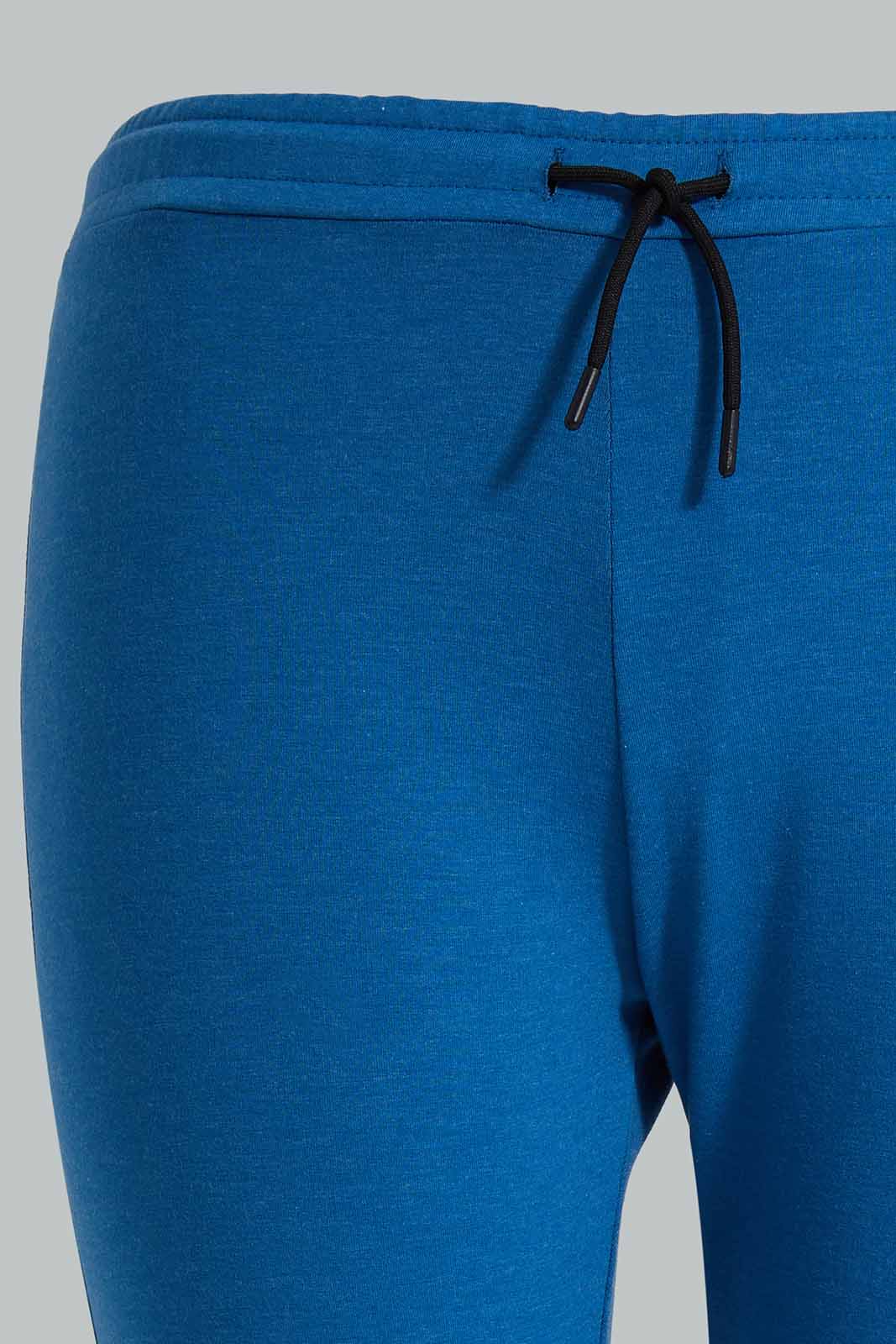 Redtag-PJAMA-SET-BLUE-SOLID-Category:Pyjama-Sets,-Colour:Blue,-Deals:New-In,-Filter:Women's-Clothing,-New-In-Women-APL,-Non-Sale,-Section:Women,-W22O,-Women-Pyjama-Sets--