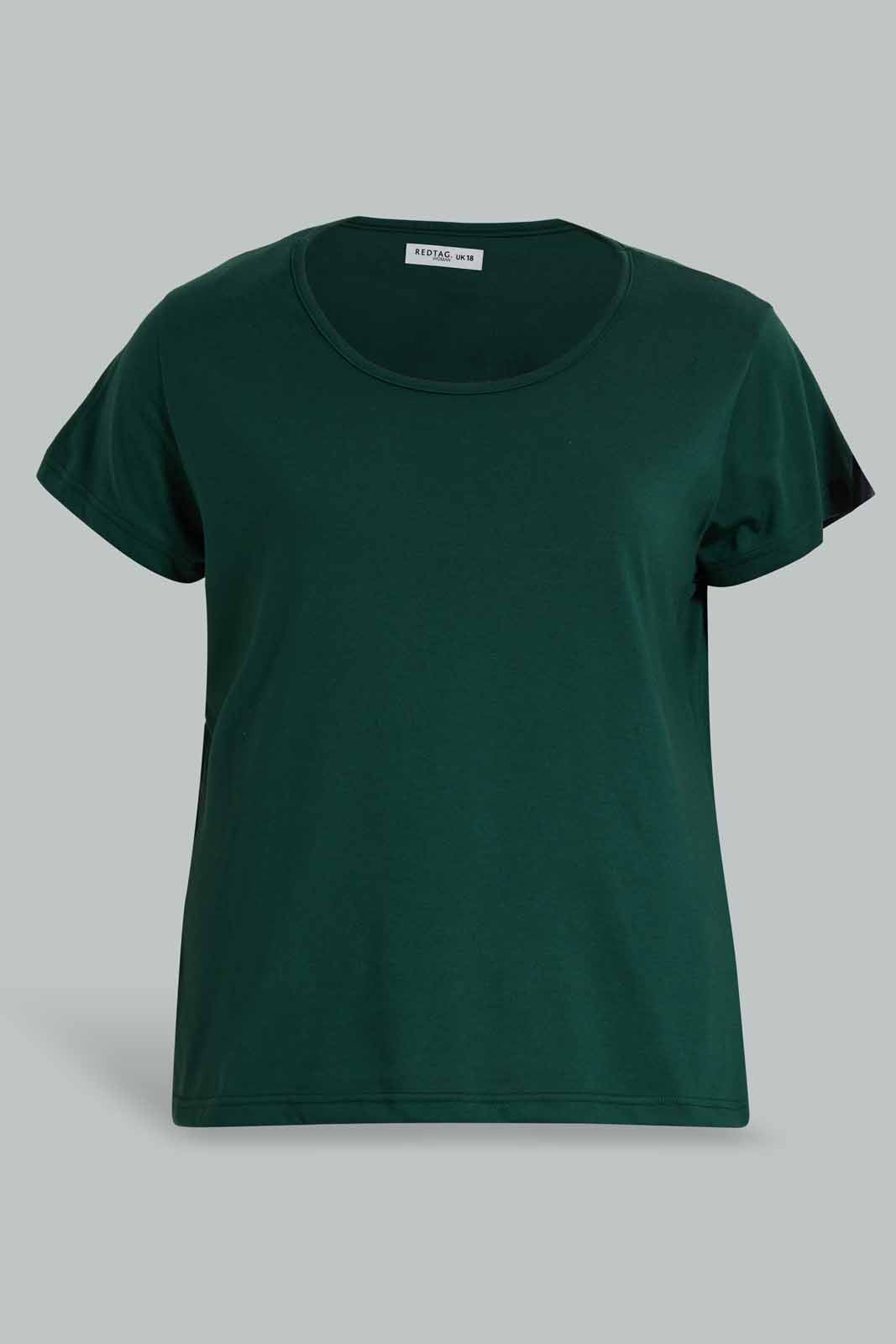Redtag-PJAMA-SET-GREEN-SOLID-Category:Pyjama-Sets,-Colour:Green,-Deals:New-In,-Filter:Women's-Clothing,-New-In-Women-APL,-Non-Sale,-Section:Women,-W22O,-Women-Pyjama-Sets--