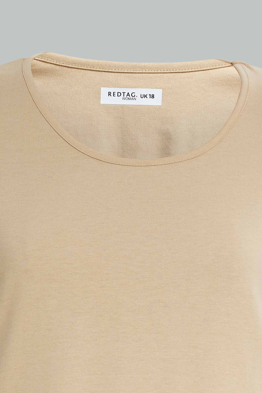 Redtag-PJAMA-SET-BEIGE-SOLID-Category:Pyjama-Sets,-Colour:Beige,-Deals:New-In,-Filter:Women's-Clothing,-New-In-Women-APL,-Non-Sale,-Section:Women,-W22O,-Women-Pyjama-Sets--