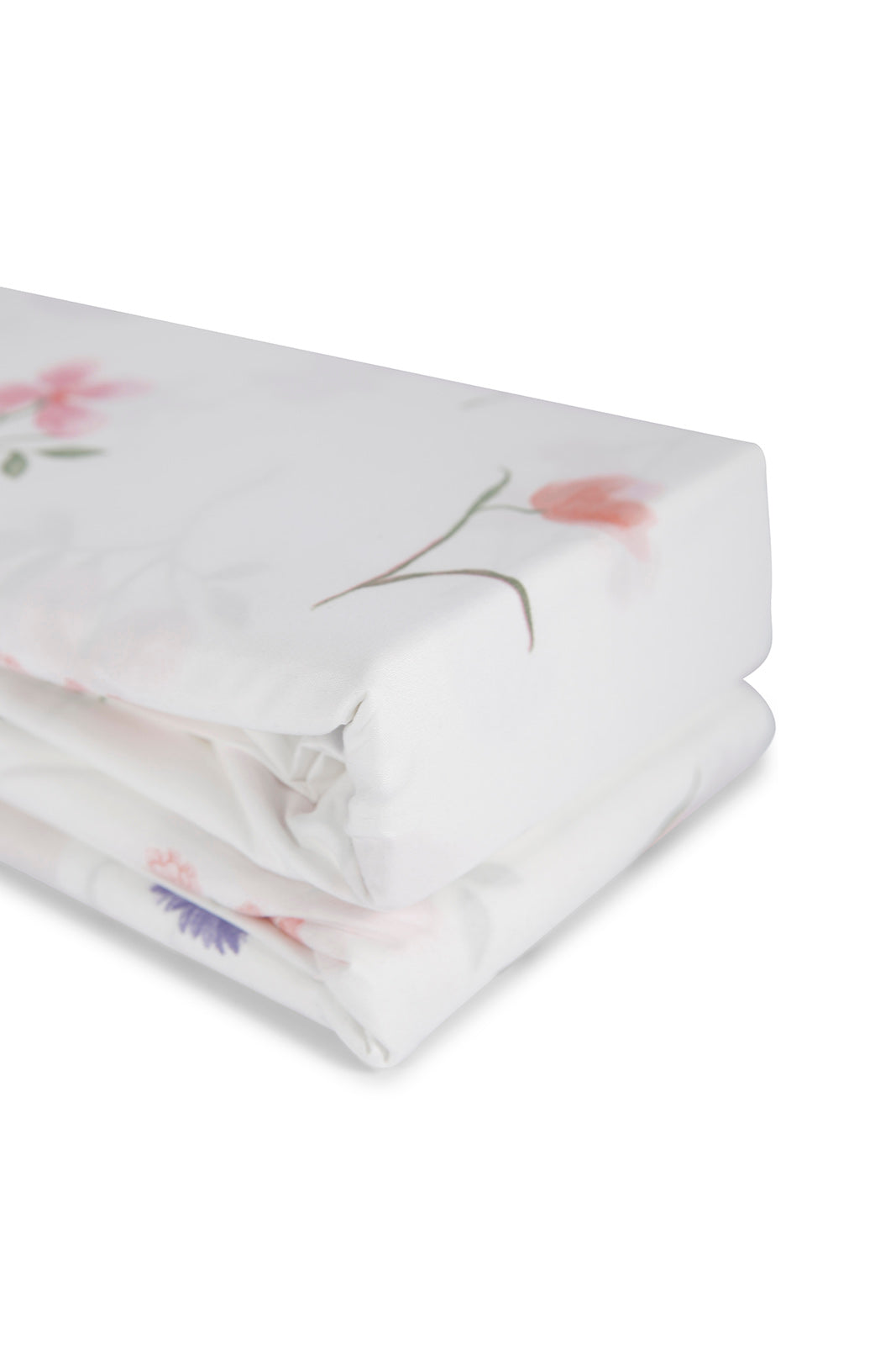 Redtag-White-Floral-Flat-Sheet-(Single-Size)-365,-Category:Flat-Sheets,-Colour:White,-Deals:New-In,-Dept:Home,-Filter:Home-Bedroom,-HMW-BED-Flat-Sheets,-New-In-HMW-BED,-Non-Sale,-Section:Homewares-Home-Bedroom-