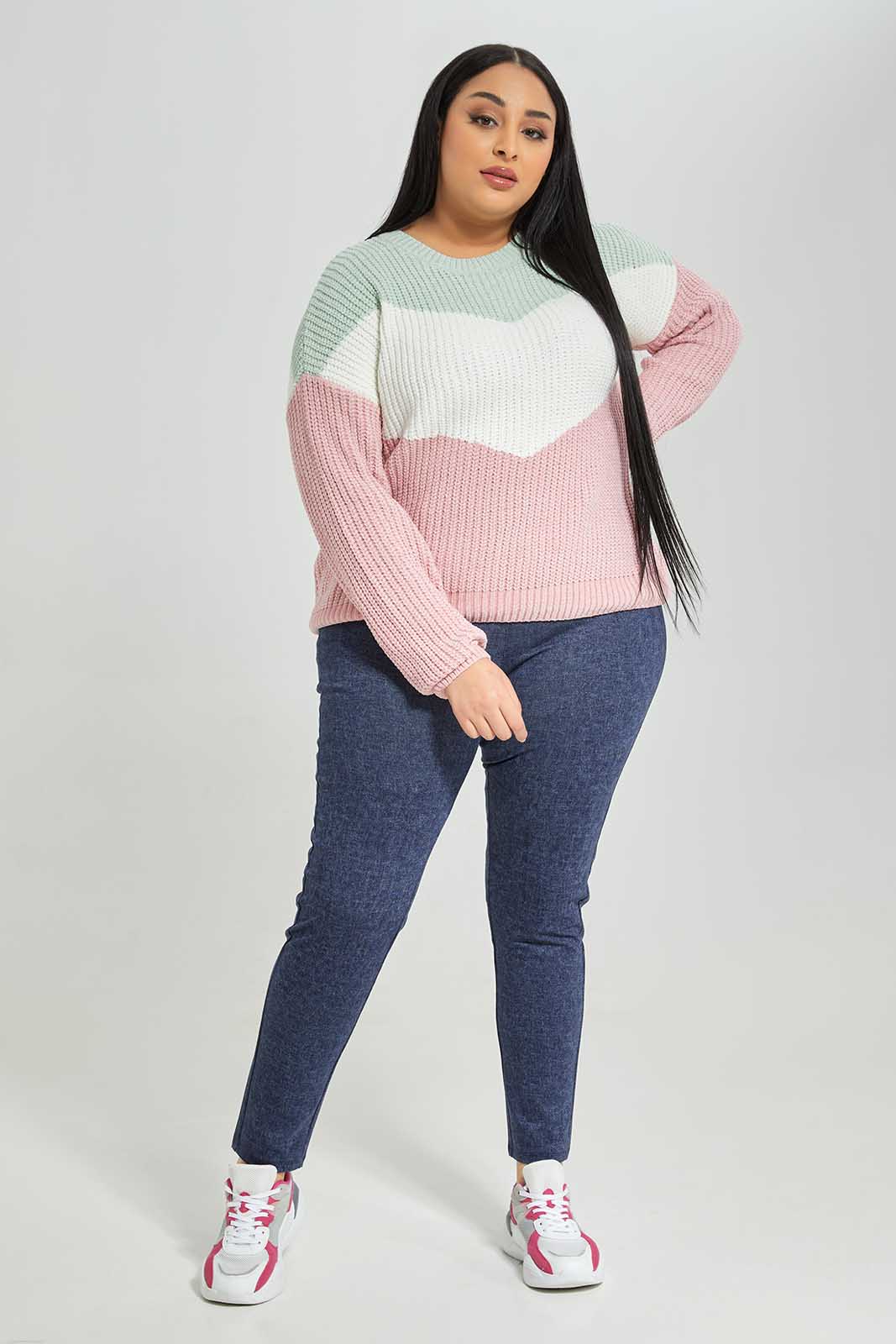 Redtag-Chevron-Chenille-Pullover-Category:Pullovers,-Colour:Assorted,-Deals:New-In,-Filter:Women's-Clothing,-LDP-Pullovers,-New-In-LDP-APL,-Non-Sale,-Section:Women,-W22B-Women's-