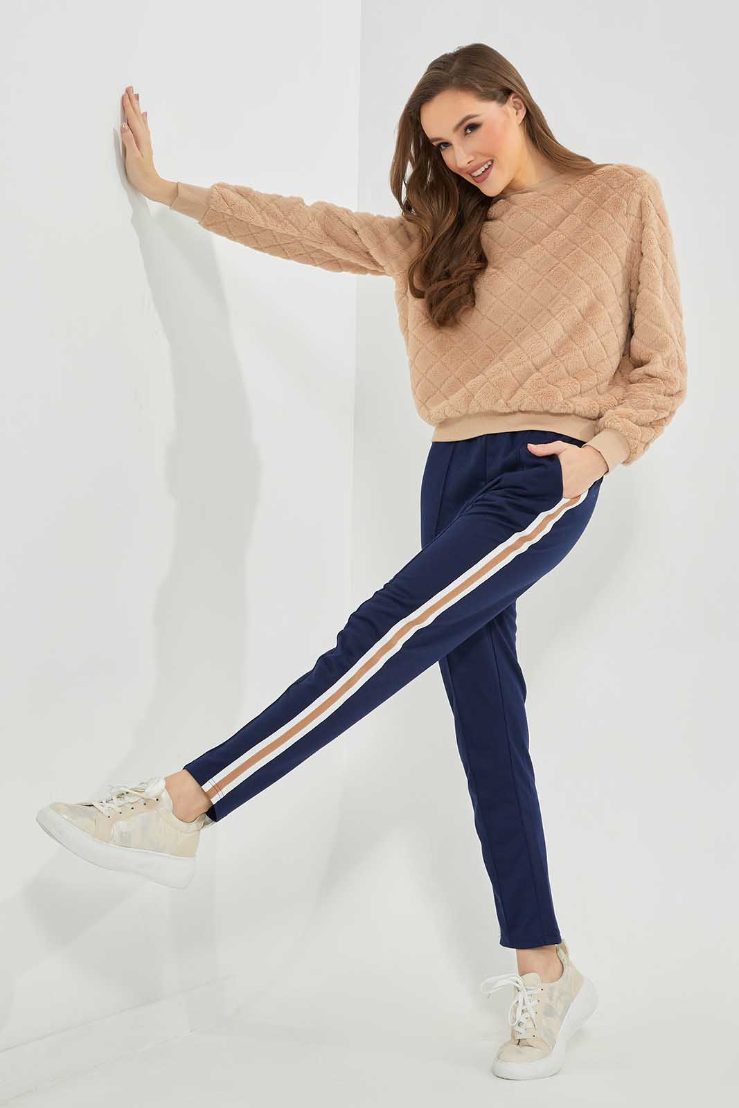 Redtag-Biege-jacquard-Pullover-Category:Sweatshirts,-Colour:Beige,-Deals:New-In,-Filter:Women's-Clothing,-LDC,-LDC-Sweatshirts,-New-In-LDC-APL,-Non-Sale,-Section:Women,-W22B-Women's-