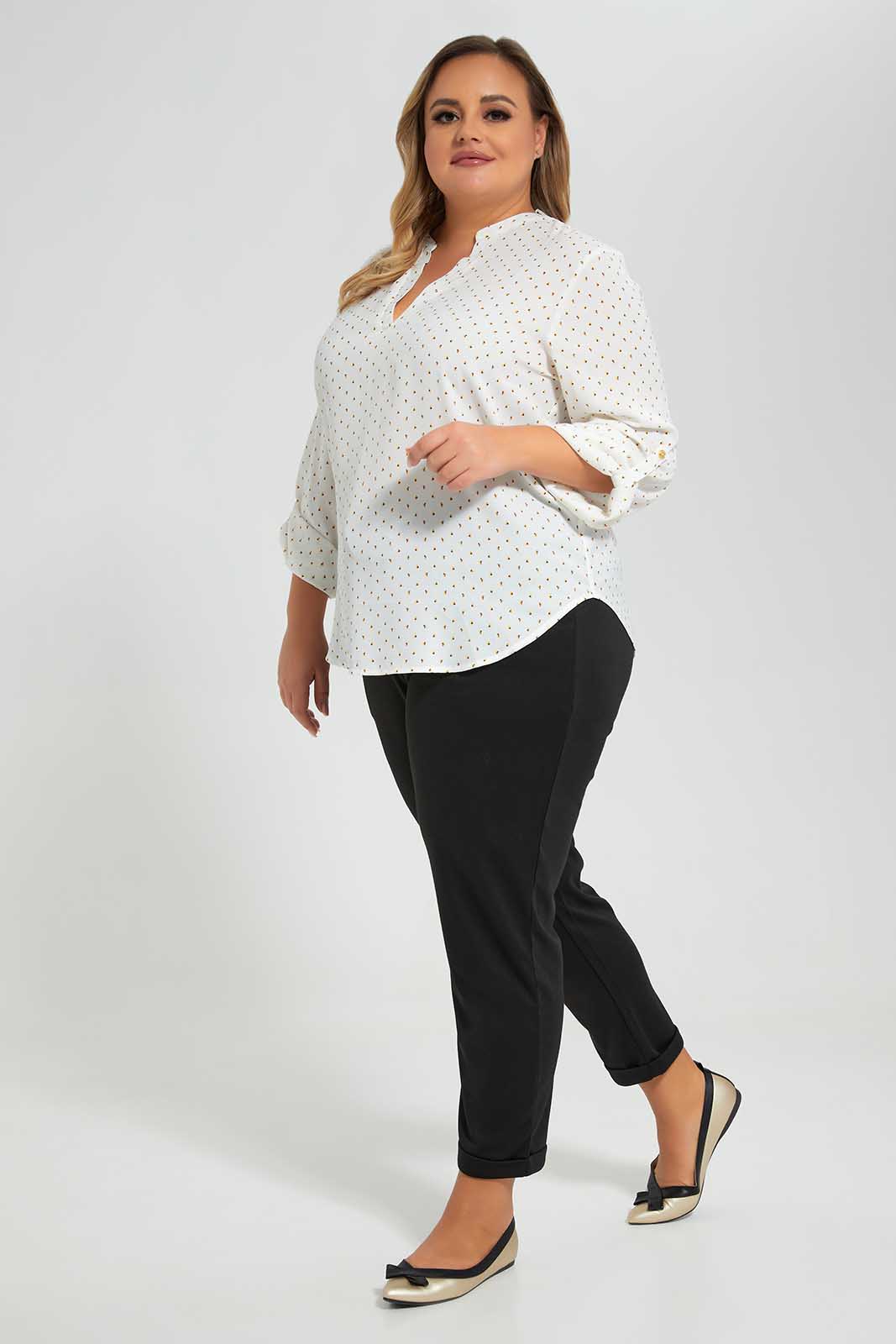 Redtag-Front-Half-placket-Blouse-Category:Blouses,-Colour:Assorted,-Deals:New-In,-Filter:Plus-Size,-LDP-Blouses,-New-In-LDP-APL,-Non-Sale,-Section:Women,-W22A-Women's-