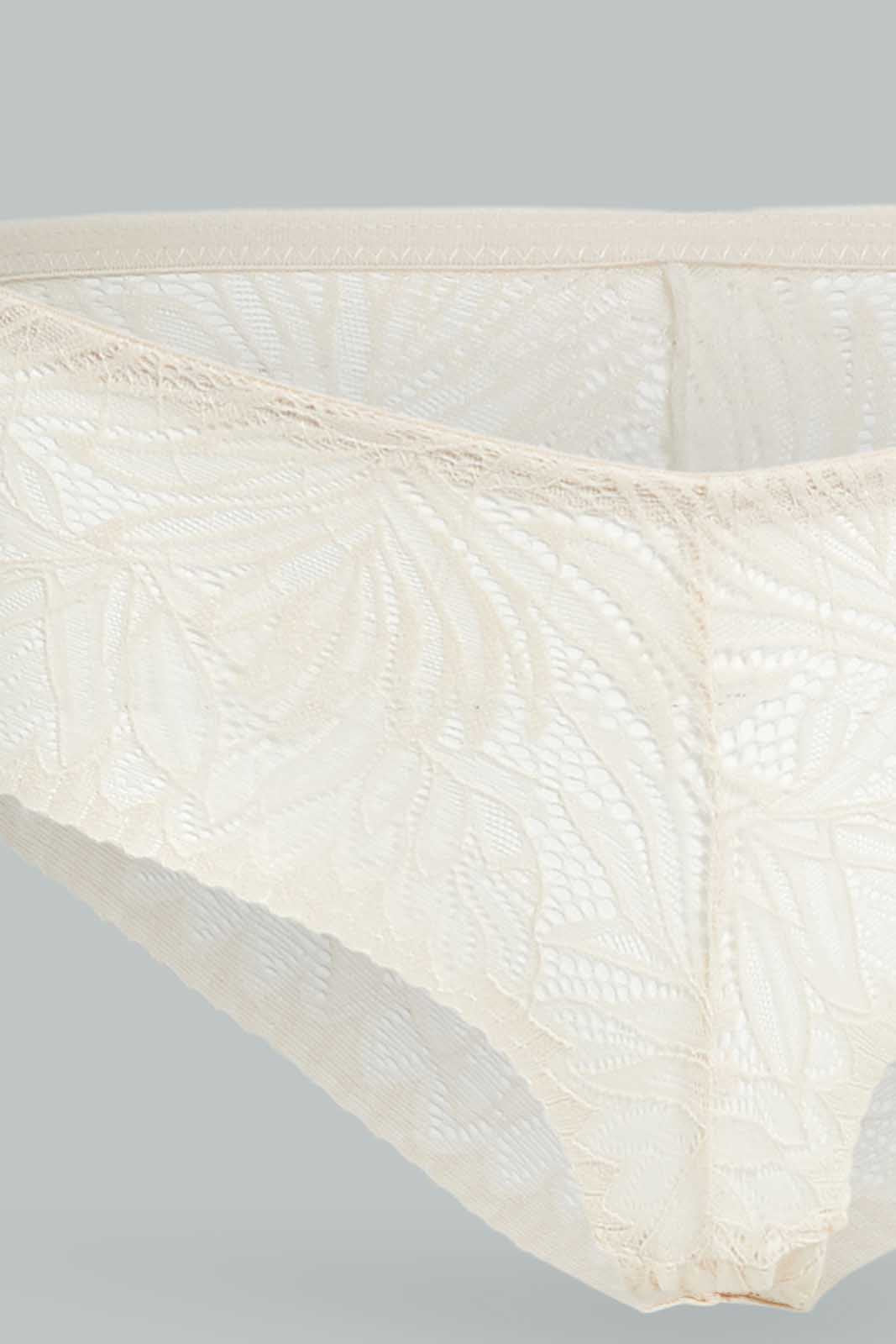 Redtag-Single-Pack-Bikini-Brief-Category:Briefs,-Colour:Beige,-Deals:New-In,-Dept:Ladieswear,-Filter:Women's-Clothing,-New-In-Women-APL,-Non-Sale,-Section:Women,-W22B,-Women-Briefs--