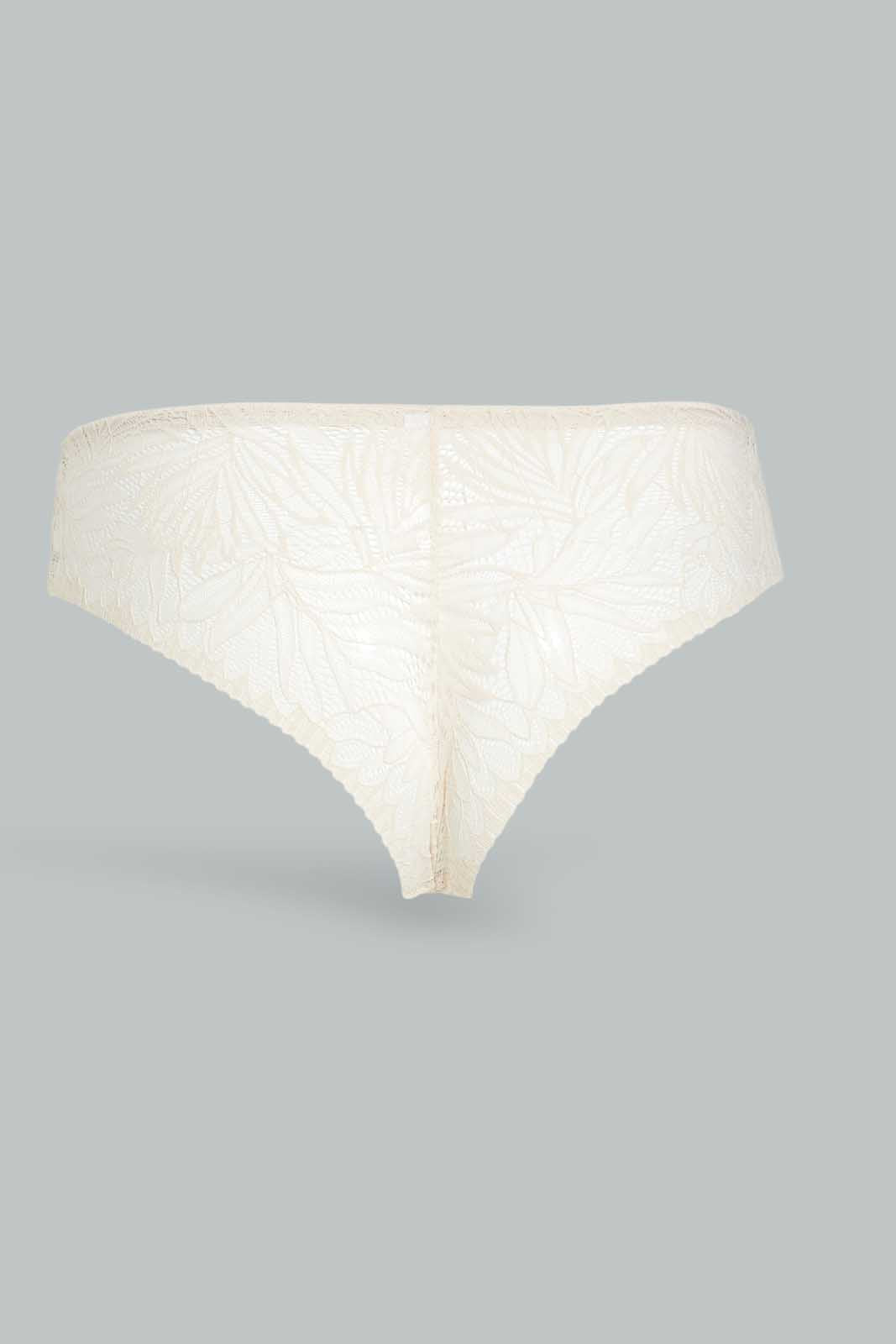 Redtag-Single-Pack-Bikini-Brief-Category:Briefs,-Colour:Beige,-Deals:New-In,-Dept:Ladieswear,-Filter:Women's-Clothing,-New-In-Women-APL,-Non-Sale,-Section:Women,-W22B,-Women-Briefs--