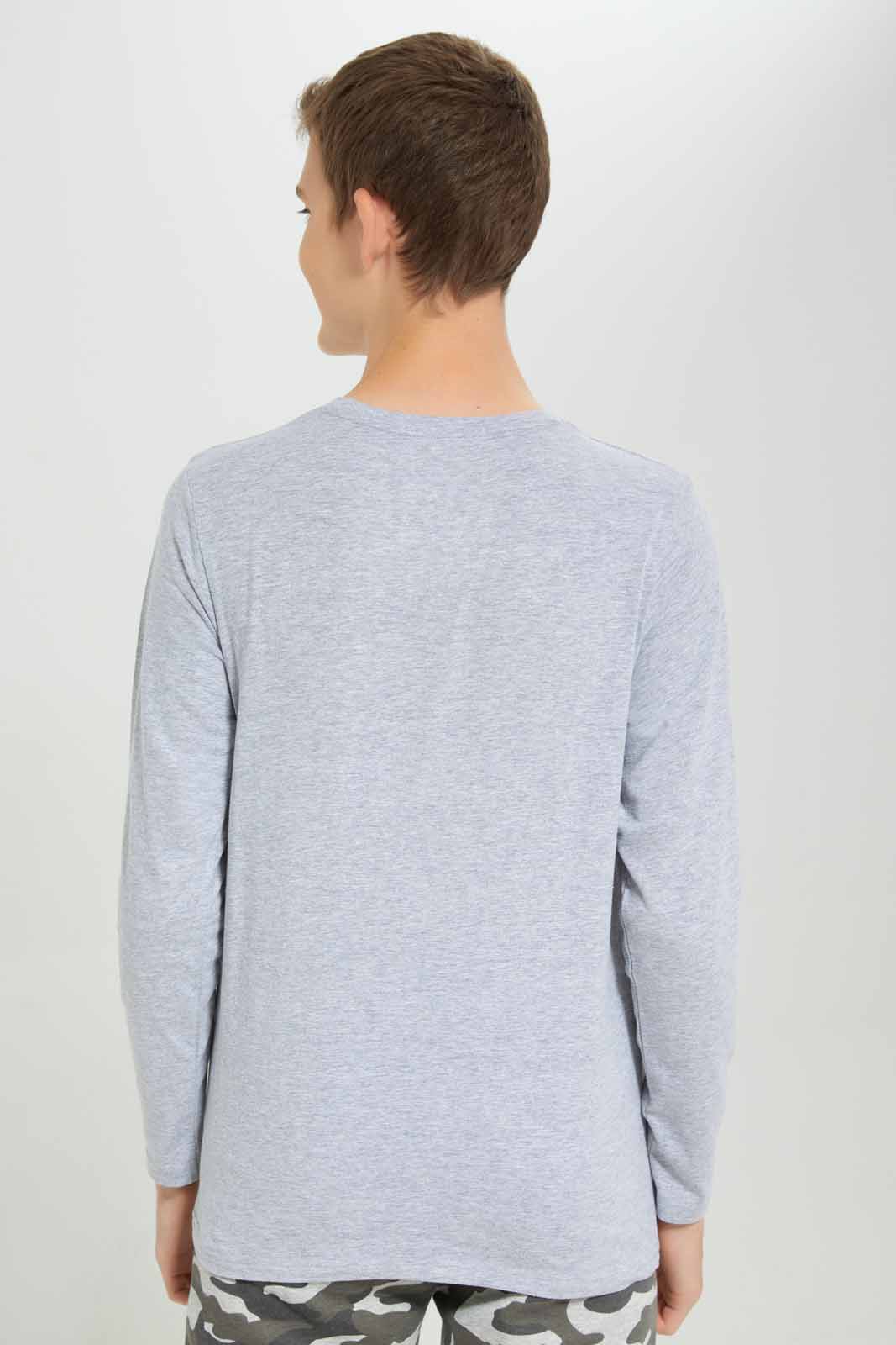 Redtag-Grey-Mel-Song-Lyrics-And-Maths-Tee-BSR-T-Shirts,-Category:T-Shirts,-Colour:Grey,-Deals:New-In,-Filter:Senior-Boys-(8-to-14-Yrs),-New-In-BSR-APL,-Non-Sale,-Section:Boys-(0-to-14Yrs),-TBL,-W22B-Senior-Boys-9 to 14 Years
