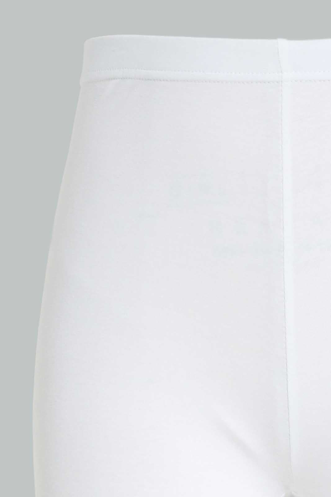 Redtag-White-/-Beige-2Pcs-Pack-Cycling-Leggings-Category:Leggings,-Colour:Assorted,-Deals:New-In,-Dept:Girls,-ESS,-Filter:Senior-Girls-(8-to-14-Yrs),-GSR-Leggings,-New-In-GSR-APL,-Non-Sale,-Section:Girls-(0-to-14Yrs),-W22B-Senior-Girls-9 to 14 Years