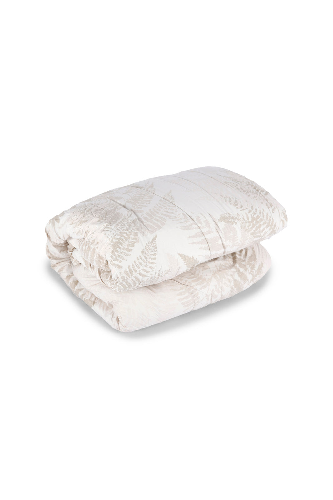 Redtag-Beige-3Pc-Leaves-Comforter-Set-(Double-Size)-365,-Category:Comforters,-Colour:Beige,-Deals:New-In,-Dept:Home,-Filter:Home-Bedroom,-HMW-BED-Comforters,-New-In-HMW-BED,-Non-Sale,-Section:Homewares-Home-Bedroom-