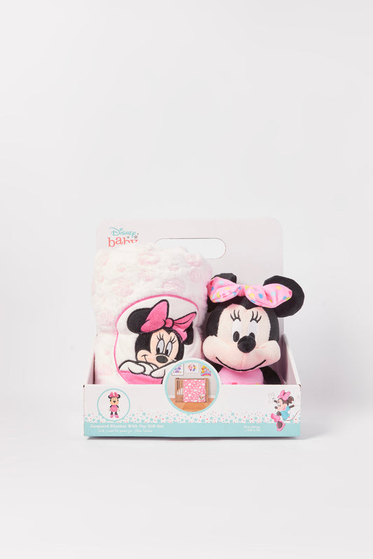 Redtag-Light-Mint/White-Mickey-Blanket-With-Toy-Category:Newborn-Accessories,-CHR,-Colour:Mint,-Dept:New-Born,-Filter:Newborn-Accessories,-NBN-Newborn-Accessories,-New-In,-New-In-NBN-ACC,-Non-Sale,-Section:Boys-(0-to-14Yrs),-W22A-New-Born-Baby-