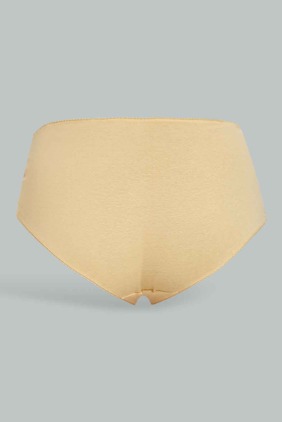Redtag-PLUS-(PACK-4)---SOLID-BOYLEG,Black,Beige,White,Black-365,-Category:Briefs,-Colour:Assorted,-Deals:New-In,-Dept:Ladieswear,-Filter:Women's-Clothing,-New-In-Women-APL,-Non-Sale,-Section:Women,-Women-Briefs--