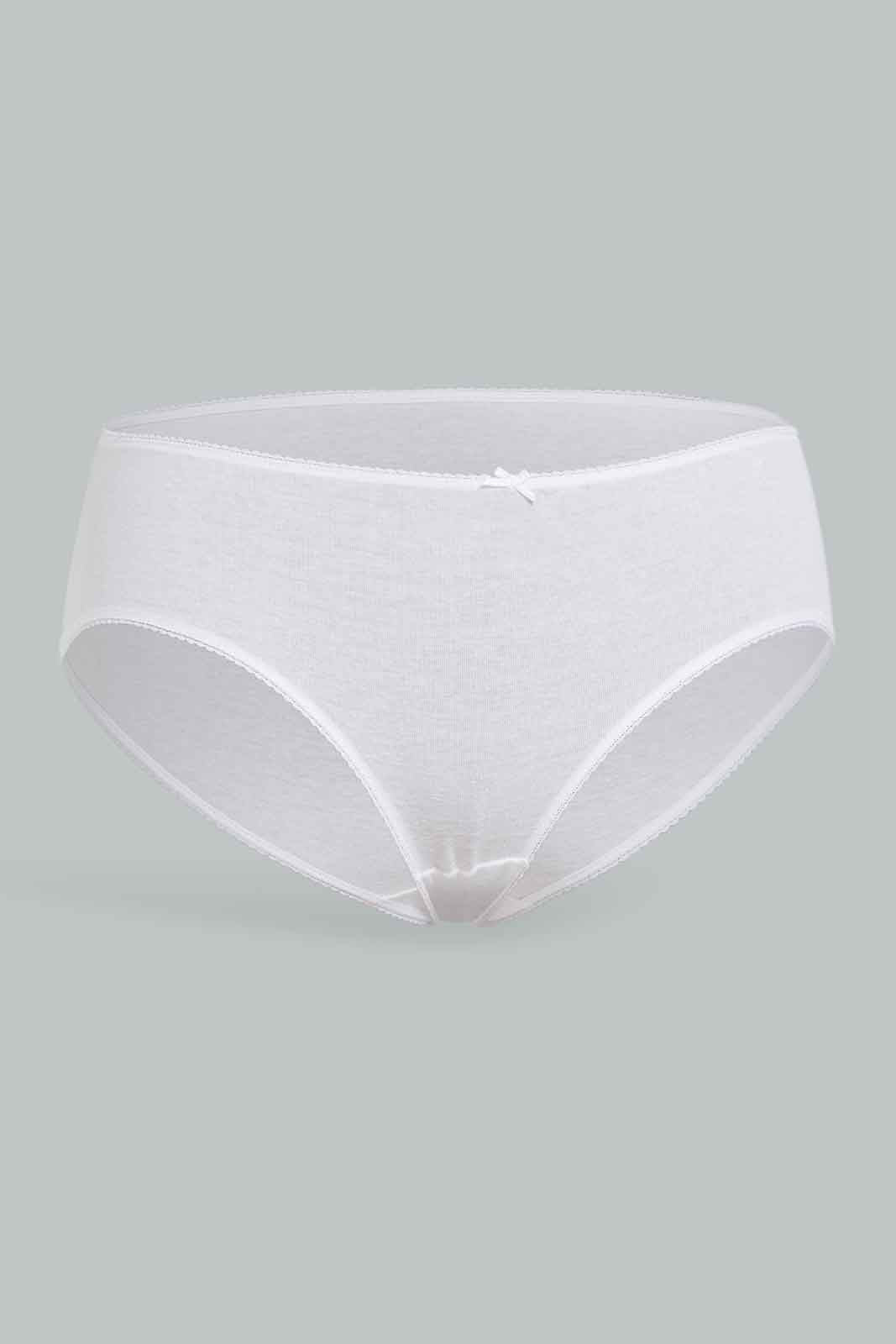 Redtag-PLUS-(PACK-4)---SOLID-BOYLEG,Black,Beige,White,Black-365,-Category:Briefs,-Colour:Assorted,-Deals:New-In,-Dept:Ladieswear,-Filter:Women's-Clothing,-New-In-Women-APL,-Non-Sale,-Section:Women,-Women-Briefs--