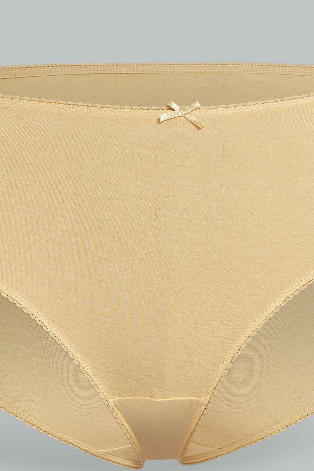 Redtag-PLUS-(PACK-4)---SOLID-BOYLEG,Black,Beige,White,Black-365,-Category:Briefs,-Colour:Assorted,-Deals:New-In,-Dept:Ladieswear,-Filter:Women's-Clothing,-New-In-Women-APL,-Non-Sale,-Section:Women,-Women-Briefs--