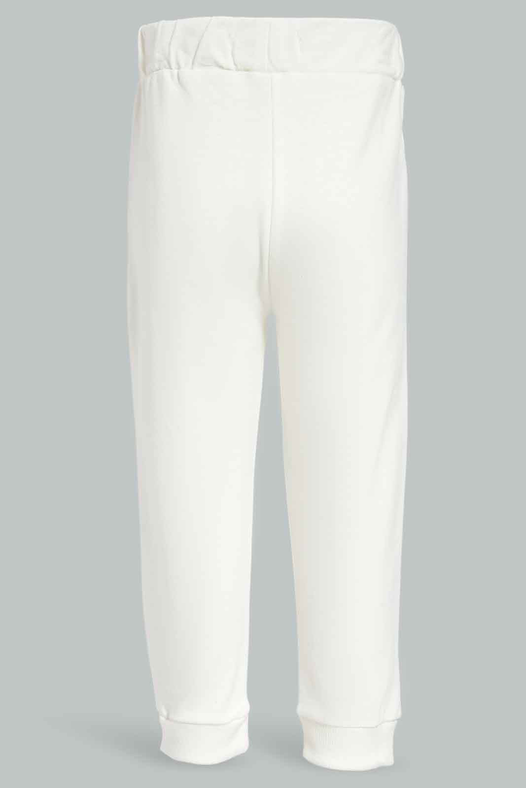 Redtag-Ivory-Palcement-Print-Trackpant-Category:Joggers,-Colour:Ivory,-Deals:New-In,-Filter:Infant-Girls-(3-to-24-Mths),-ING-Joggers,-New-In-ING-APL,-Non-Sale,-Section:Girls-(0-to-14Yrs),-TBL,-W22B-Infant-Girls-3 to 24 Months