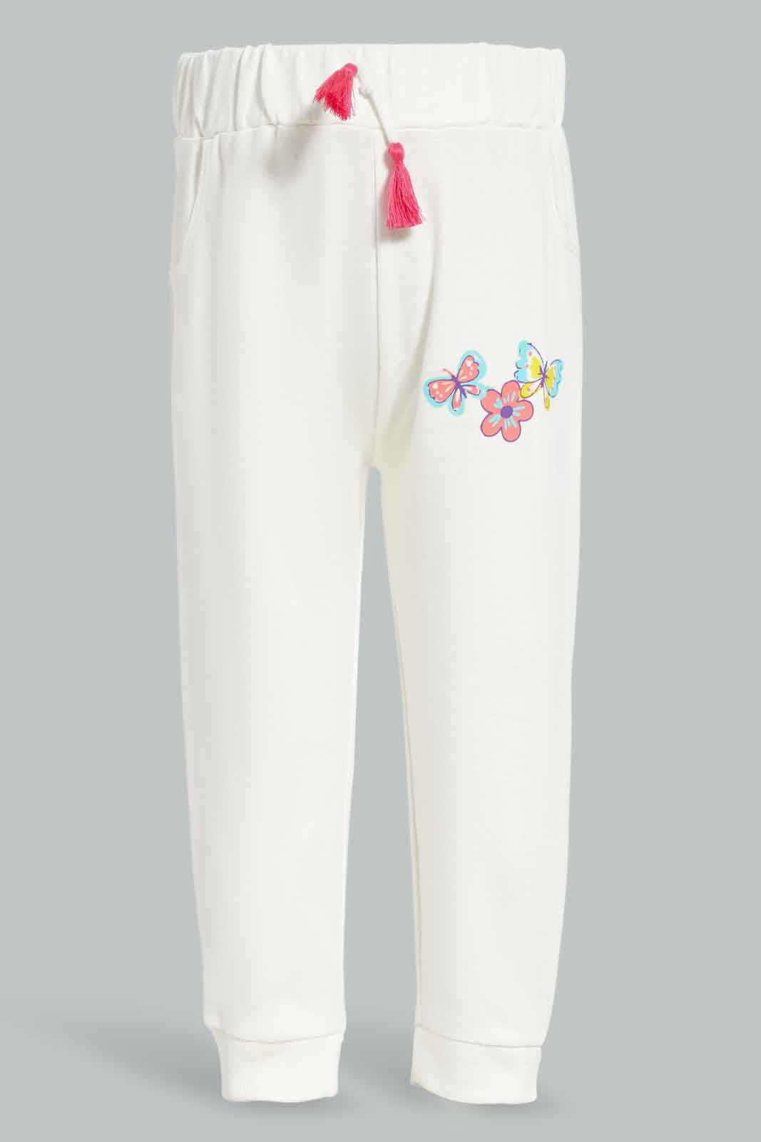 Redtag-Ivory-Palcement-Print-Trackpant-Category:Joggers,-Colour:Ivory,-Deals:New-In,-Filter:Infant-Girls-(3-to-24-Mths),-ING-Joggers,-New-In-ING-APL,-Non-Sale,-Section:Girls-(0-to-14Yrs),-TBL,-W22B-Infant-Girls-3 to 24 Months