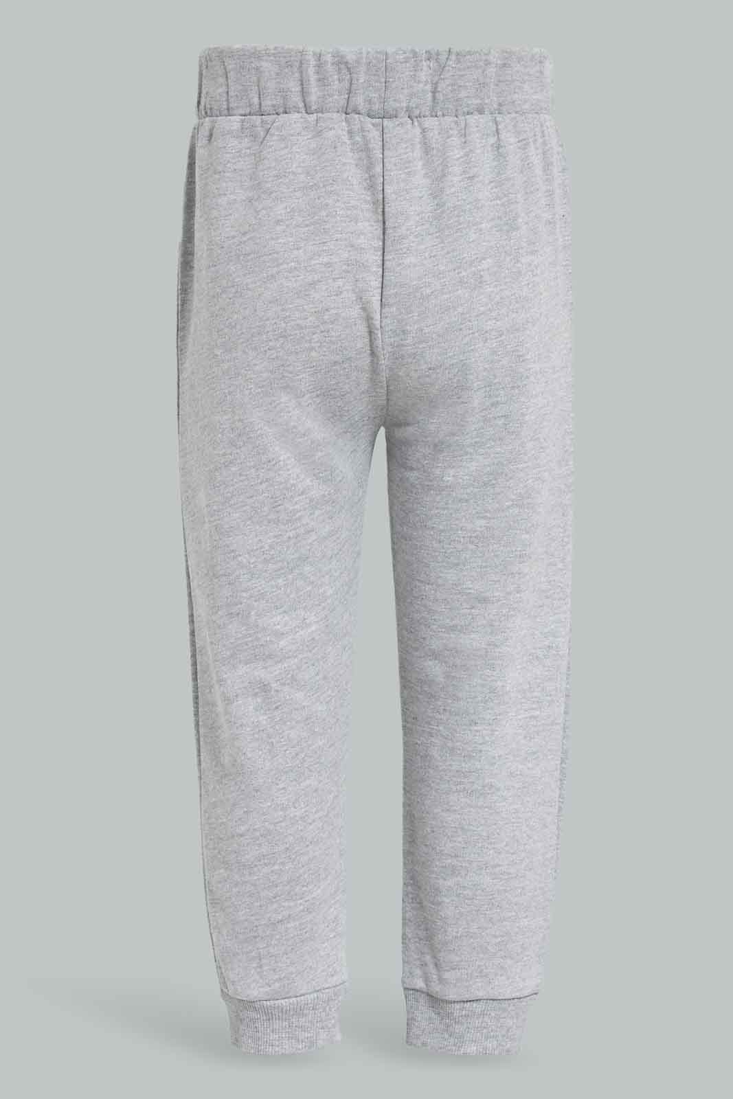 Redtag-Grey-Placement-Print-Trackpant-Category:Joggers,-Colour:Grey,-Deals:New-In,-Filter:Infant-Girls-(3-to-24-Mths),-ING-Joggers,-New-In-ING-APL,-Non-Sale,-Section:Girls-(0-to-14Yrs),-TBL,-W22B-Infant-Girls-3 to 24 Months