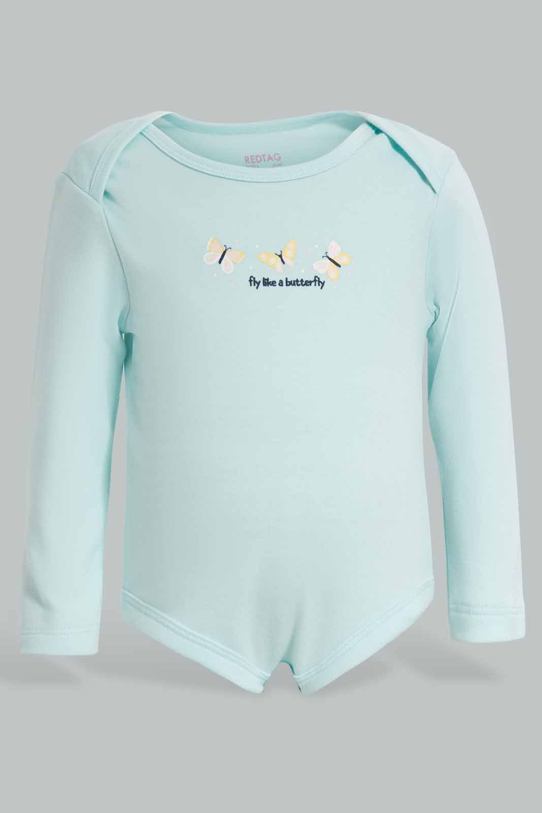 Redtag-Yellow-5-pack-body-suit-Category:Bodysuits,-Colour:Yellow,-Deals:New-In,-Filter:Baby-(0-to-12-Mths),-NBB-Bodysuits,-New-In-NBB-APL,-Non-Sale,-Section:Boys-(0-to-14Yrs),-W22A-Baby-0 to 12 Months