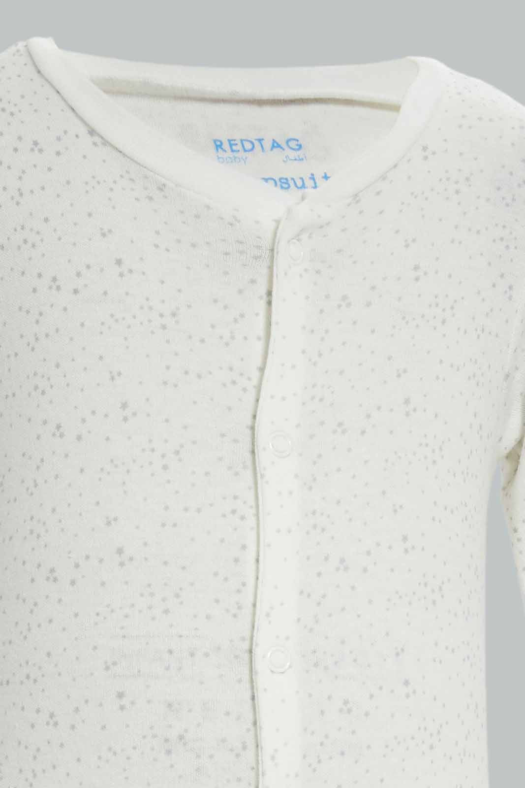 Redtag-Grey-3-pack-sleep-suit-Category:Sleepsuits,-Colour:Grey,-Deals:New-In,-Dept:New-Born,-Filter:Baby-(0-to-12-Mths),-NBB-Sleepsuits,-New-In-NBB-APL,-Non-Sale,-Section:Boys-(0-to-14Yrs),-W22A-Baby-