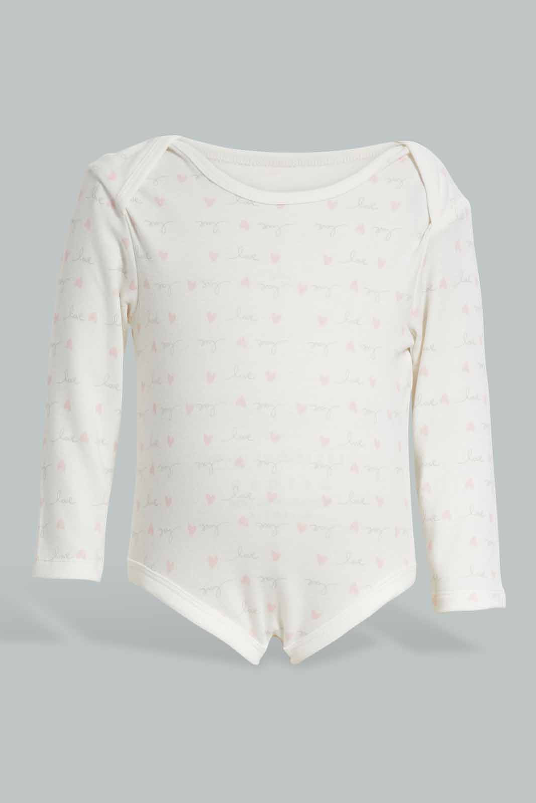 Redtag-Pink-3-pack-sleep-suit-Category:Sleepsuits,-Colour:Apricot,-Deals:New-In,-Dept:New-Born,-Filter:Baby-(0-to-12-Mths),-NBG-Sleepsuits,-New-In-NBG-APL,-Non-Sale,-Section:Girls-(0-to-14Yrs),-W22A-Baby-0 to 12 Months