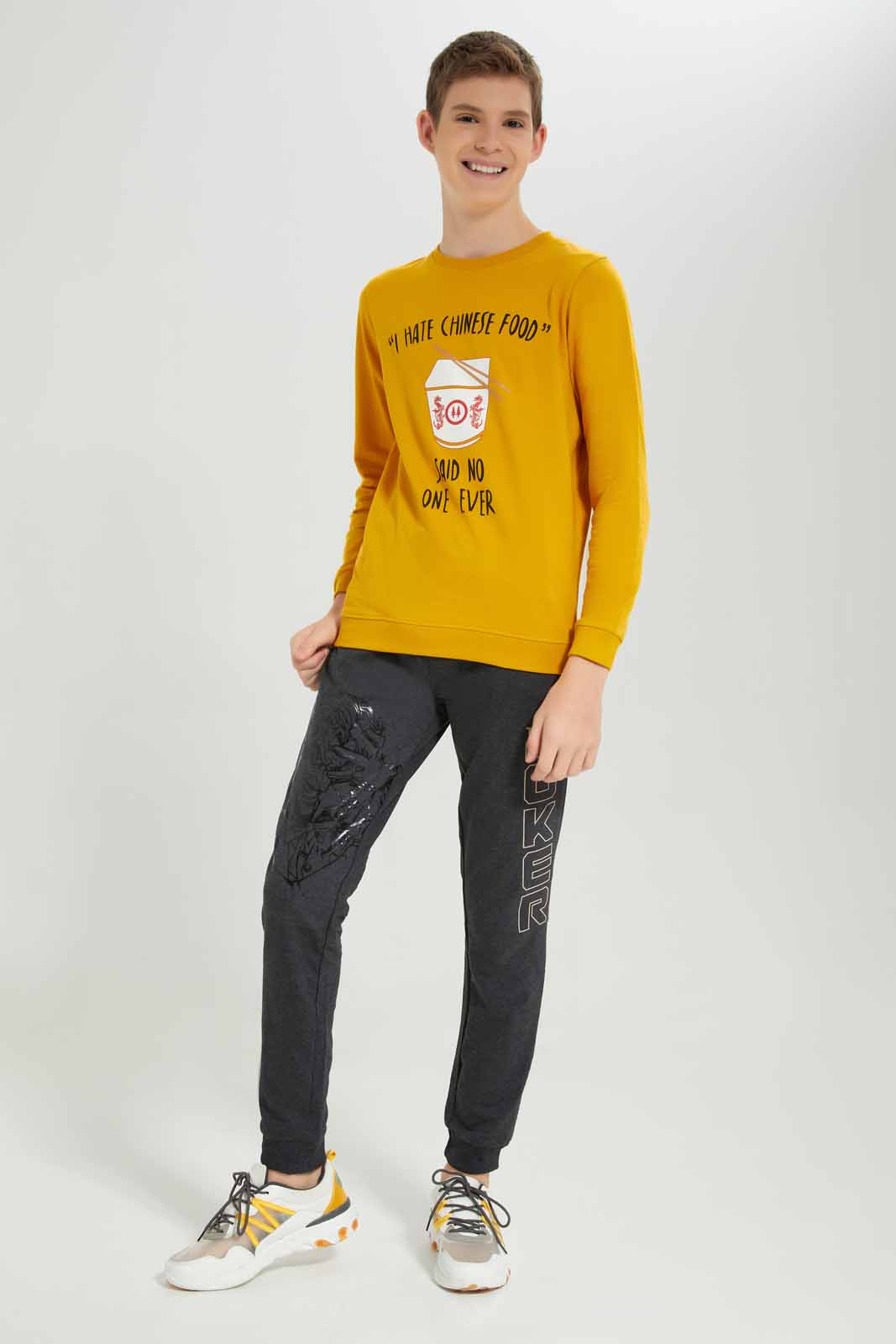 Redtag-Charcoal-Joker-Active-Pants-BSR-Joggers,-Category:Joggers,-Colour:Charcoal,-Deals:New-In,-Filter:Senior-Boys-(8-to-14-Yrs),-New-In-BSR-APL,-Non-Sale,-Section:Boys-(0-to-14Yrs),-TBL,-W22B-Senior-Boys-9 to 14 Years