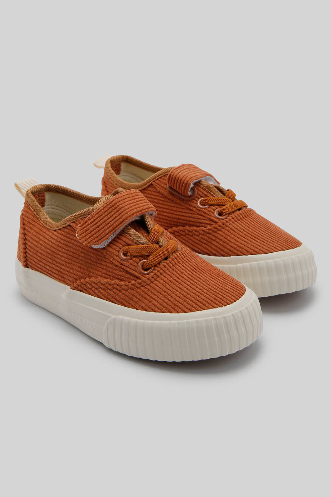 Redtag-Tan-Plimsoll-BOY-Shoes,-Category:Shoes,-Colour:Tan,-Deals:New-In,-Filter:Boys-Footwear-(3-to-5-Yrs),-New-In-BOY-FOO,-Non-Sale,-Section:Boys-(0-to-14Yrs),-W22B-Boys-3 to 5 Years