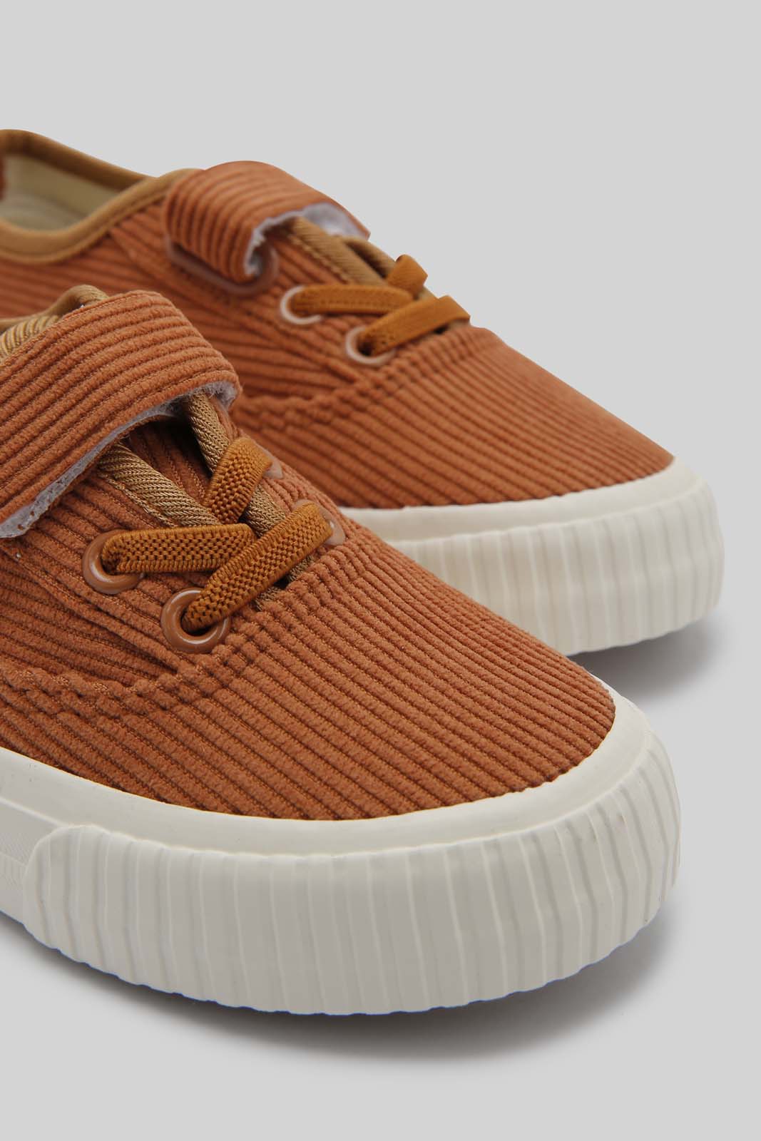 Redtag-Tan-Plimsoll-BOY-Shoes,-Category:Shoes,-Colour:Tan,-Deals:New-In,-Filter:Boys-Footwear-(3-to-5-Yrs),-New-In-BOY-FOO,-Non-Sale,-Section:Boys-(0-to-14Yrs),-W22B-Boys-3 to 5 Years