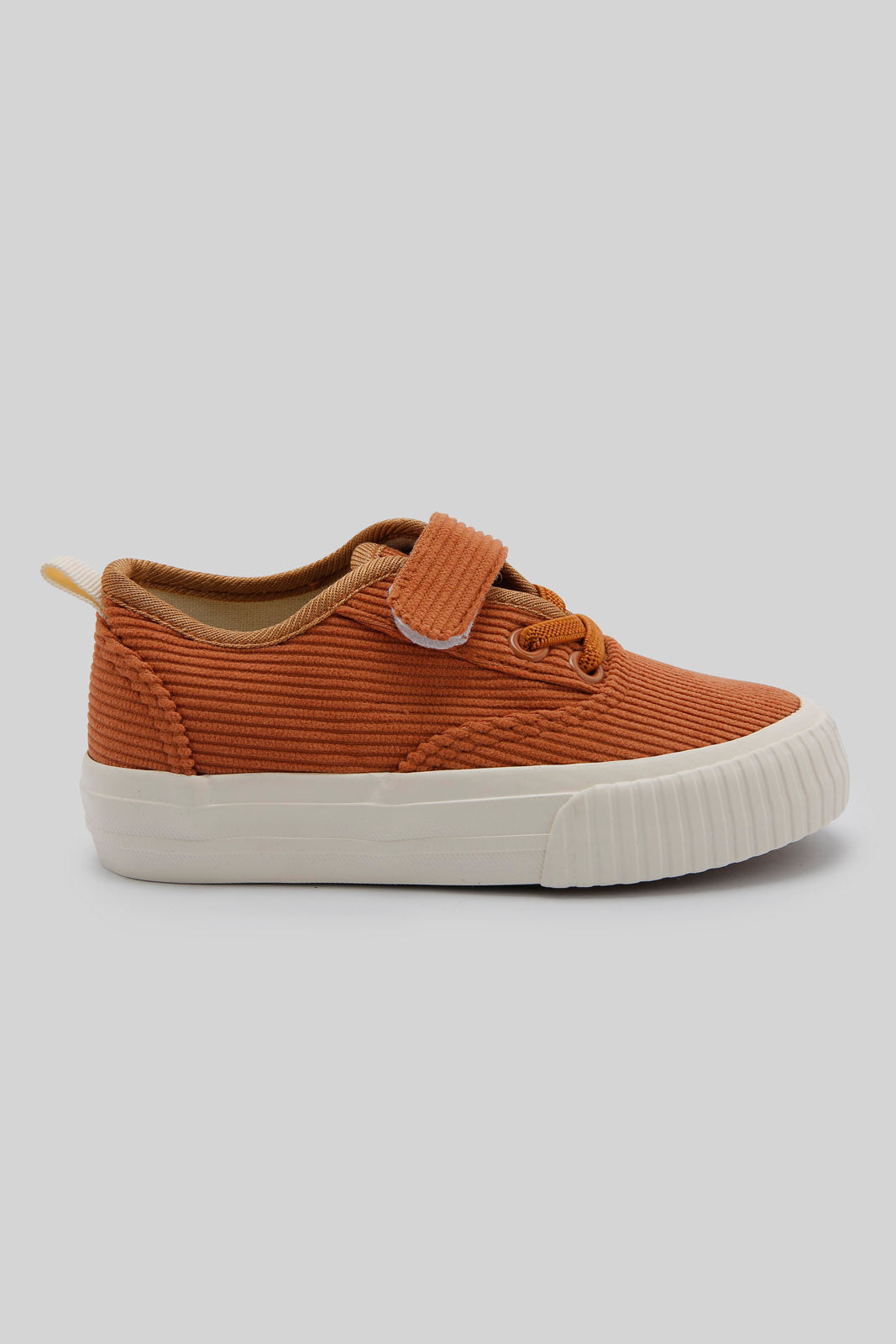 Redtag-Tan-Plimsoll-BOY-Shoes,-Category:Shoes,-Colour:Tan,-Deals:New-In,-Filter:Boys-Footwear-(3-to-5-Yrs),-New-In-BOY-FOO,-Non-Sale,-Section:Boys-(0-to-14Yrs),-W22B-Boys-3 to 5 Years