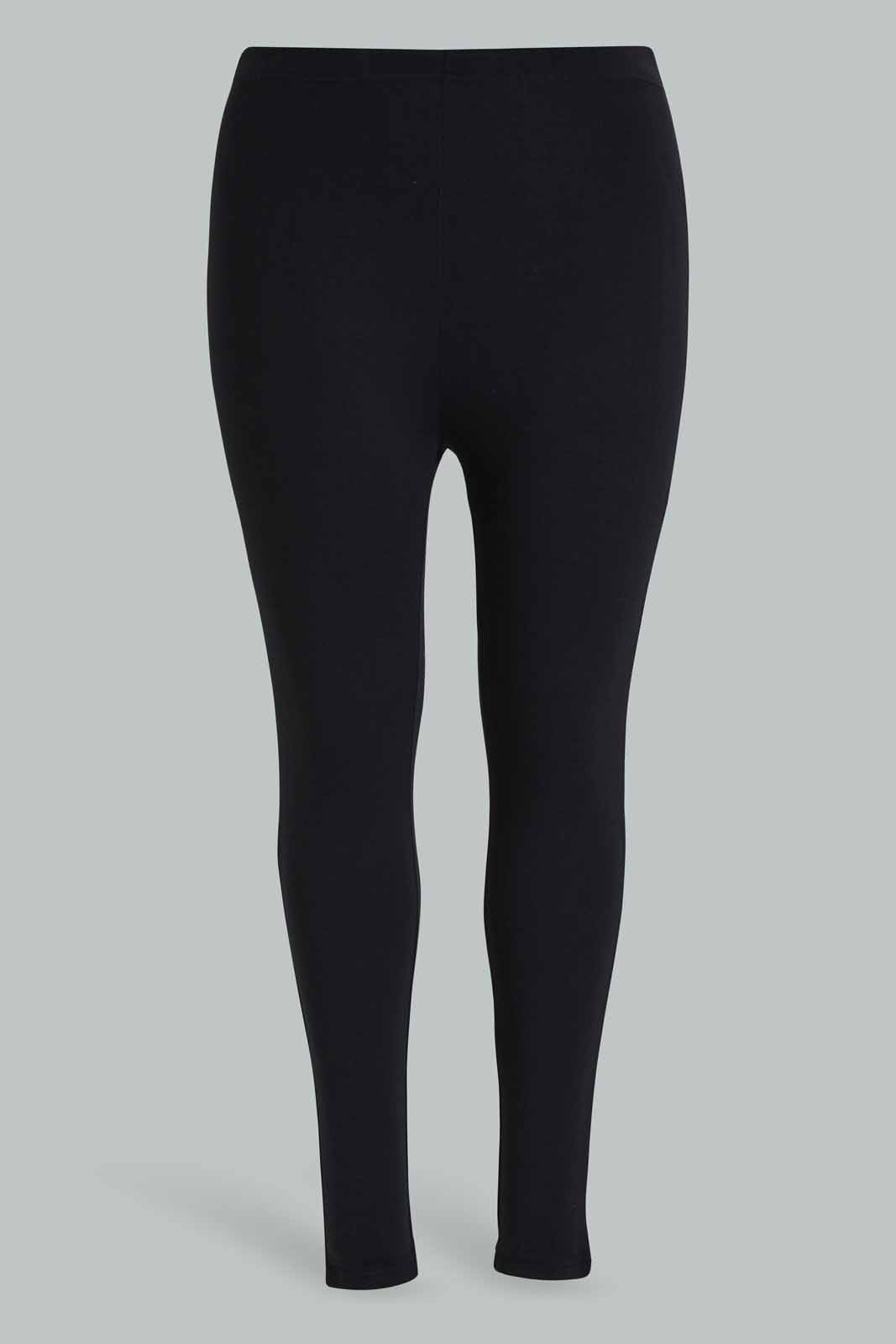 Redtag-Basic-Legging-Category:Joggers,-Colour:Black,-Deals:New-In,-Filter:Plus-Size,-LDP-Joggers,-New-In-LDP-APL,-Non-Sale,-Section:Women,-TBL,-W22A-Women's-