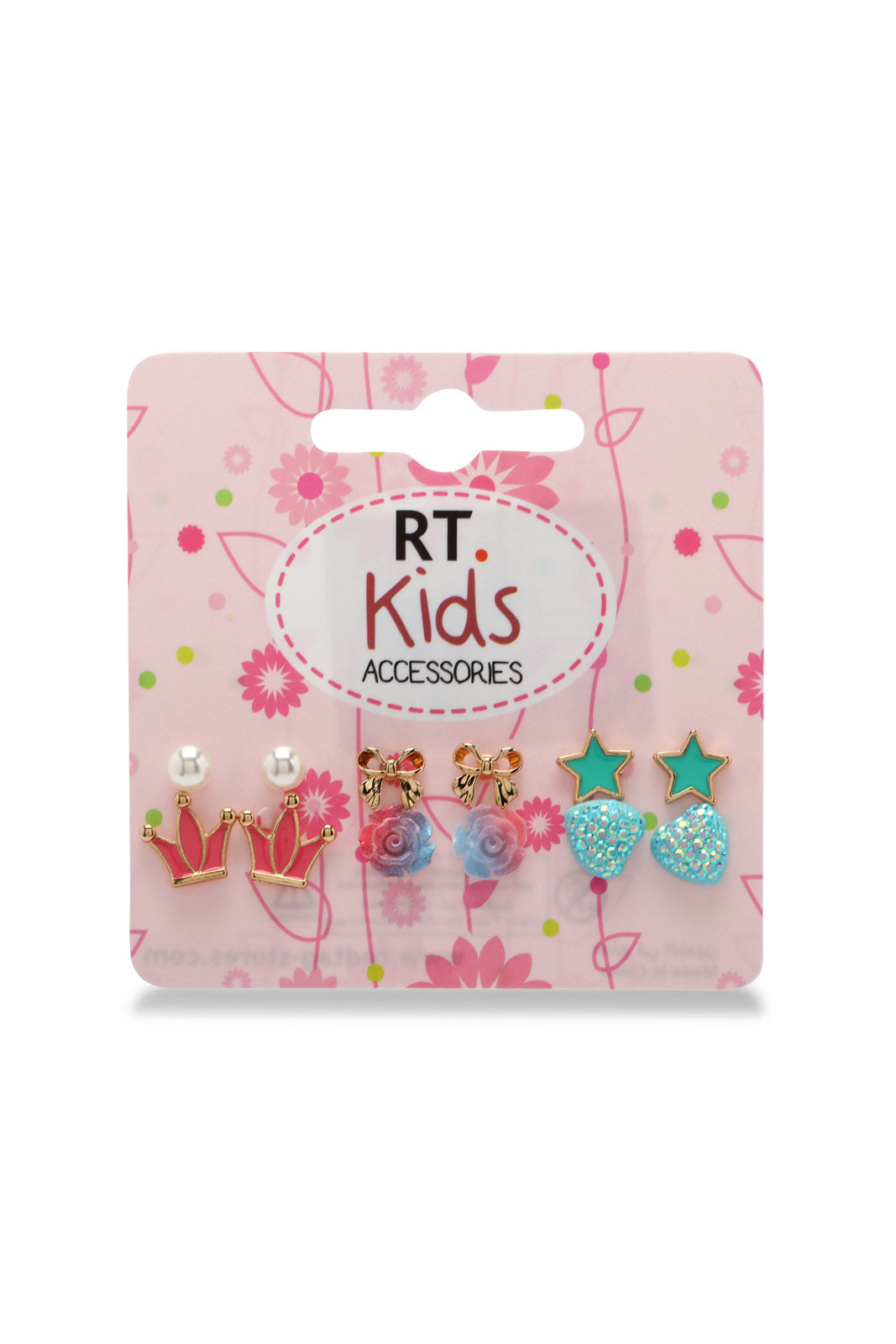 Redtag-S/12-Stud-Category:Jewellery,-Colour:Assorted,-Dept:Girls,-Filter:Girls-Accessories,-GIR-Jewellery,-New-In,-New-In-GIR-ACC,-Non-Sale,-Section:Girls-(0-to-14Yrs),-W22B-Girls-