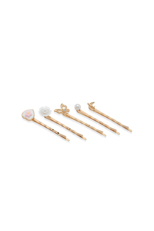 Redtag-S/5-Hair-Clip-Category:Hair-Accessories,-Colour:Assorted,-Dept:Girls,-Filter:Girls-Accessories,-GIR-Hair-Accessories,-New-In,-New-In-GIR-ACC,-Non-Sale,-Section:Girls-(0-to-14Yrs),-W22B-Girls-