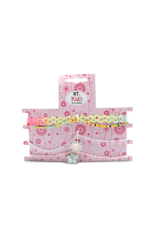Redtag-S/4-Choker-Category:Jewellery,-Colour:Assorted,-Dept:Girls,-Filter:Girls-Accessories,-GIR-Jewellery,-New-In,-New-In-GIR-ACC,-Non-Sale,-S23A,-Section:Girls-(0-to-14Yrs)-Girls-