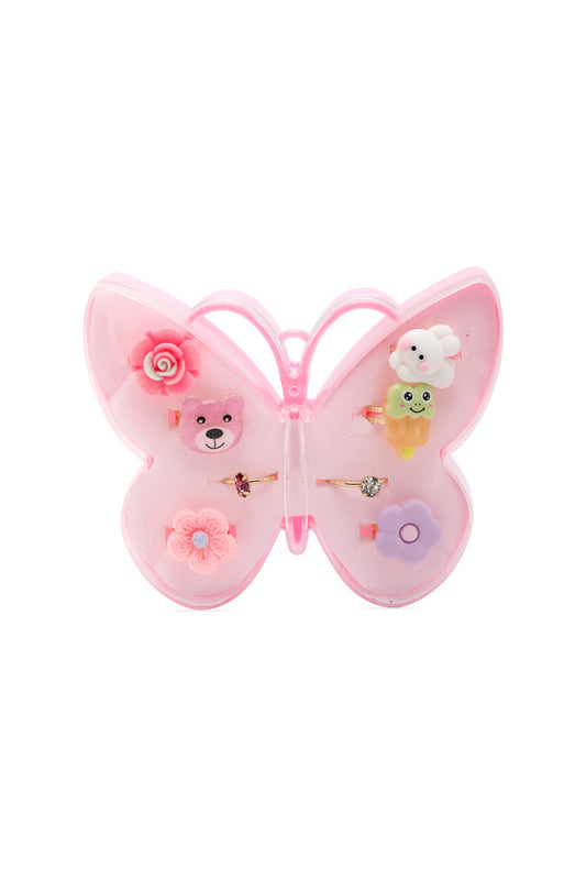 Redtag-S/1-Box+S/7-Ring-Category:Jewellery,-Colour:Assorted,-Dept:Girls,-Filter:Girls-Accessories,-GIR-Jewellery,-New-In,-New-In-GIR-ACC,-Non-Sale,-S23A,-Section:Girls-(0-to-14Yrs)-Girls-