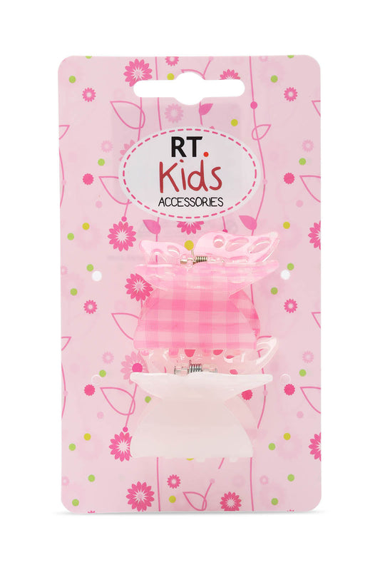 Redtag-S/3-4Cm-Hair-Claw-Category:Hair-Accessories,-Colour:Assorted,-Dept:Girls,-Filter:Girls-Accessories,-GIR-Hair-Accessories,-New-In,-New-In-GIR-ACC,-Non-Sale,-S23A,-Section:Girls-(0-to-14Yrs)-Girls-