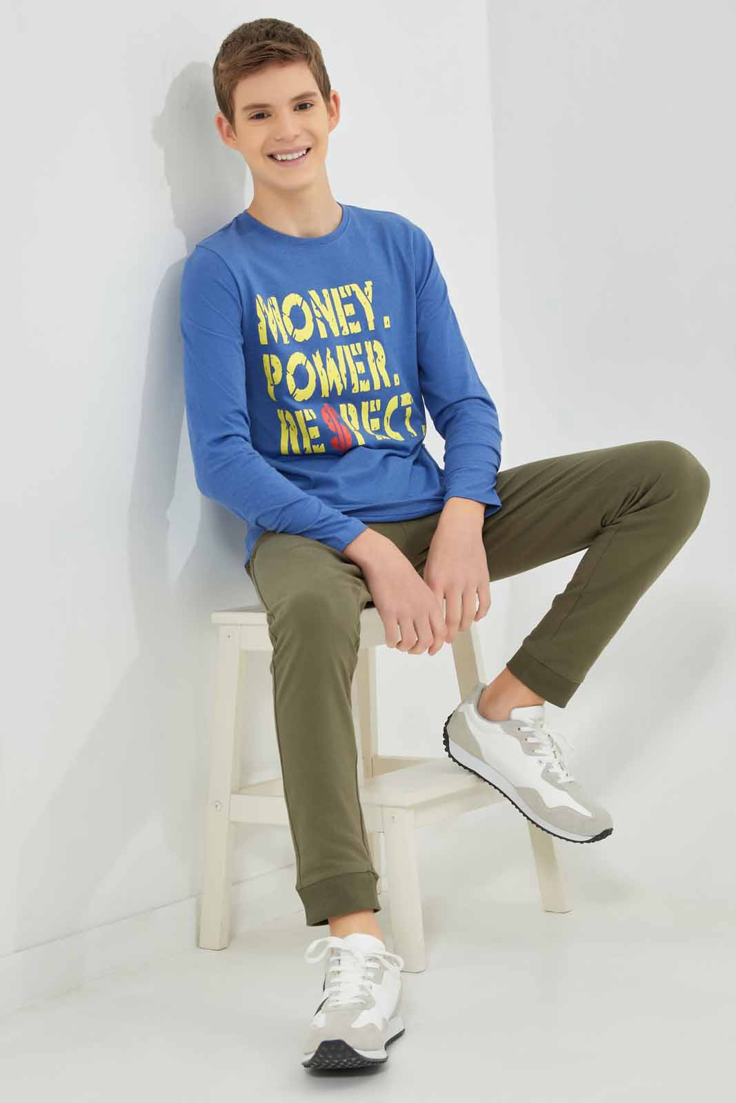 Redtag-Olive-Coordinated-NYC-Active-Pants-BSR-Joggers,-Category:Joggers,-Colour:Green,-Deals:New-In,-Filter:Senior-Boys-(8-to-14-Yrs),-NDAY,-New-In-BSR-APL,-Non-Sale,-Section:Boys-(0-to-14Yrs),-TBL,-W22A-Senior-Boys-9 to 14 Years