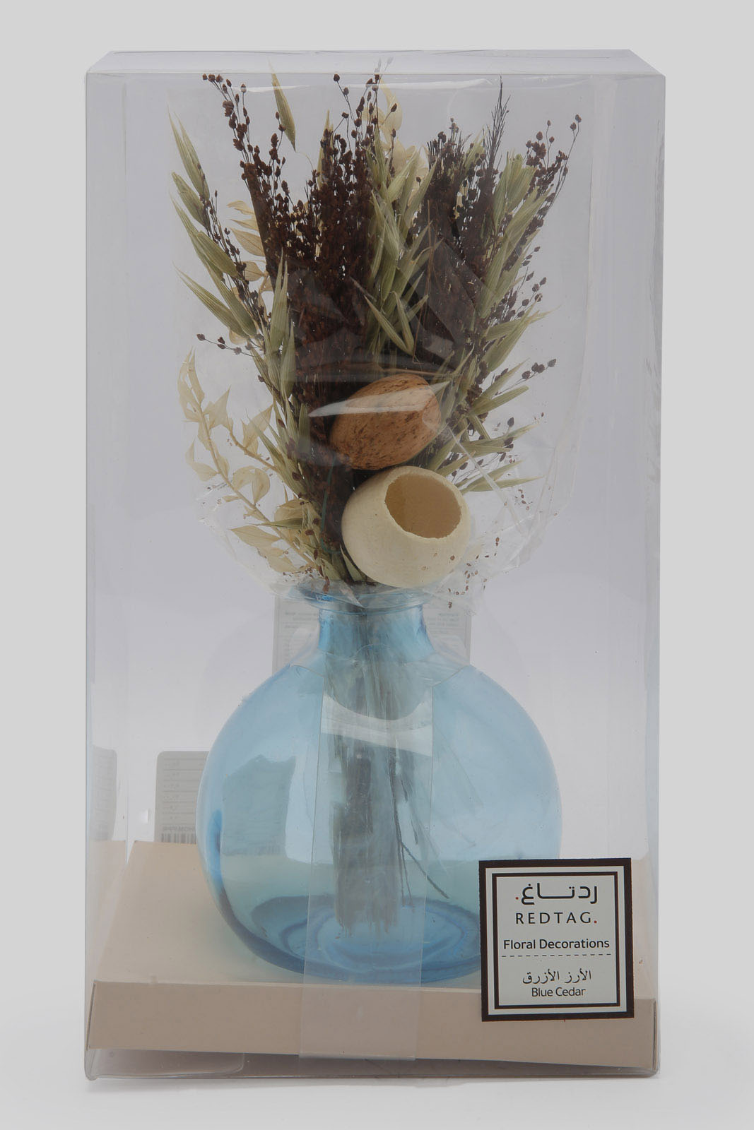 Redtag-Beige-Scented-Floral-Potpourri-With-Color-Glass-Jar-Category:Pot-Pourri,-Colour:Assorted,-Deals:New-In,-Dept:Home,-Filter:Home-Decor,-HMW-HOM-Candle-&-Fragrances,-New-In-HMW-HOM,-Non-Sale,-Section:Homewares,-W22B-Home-Decor-
