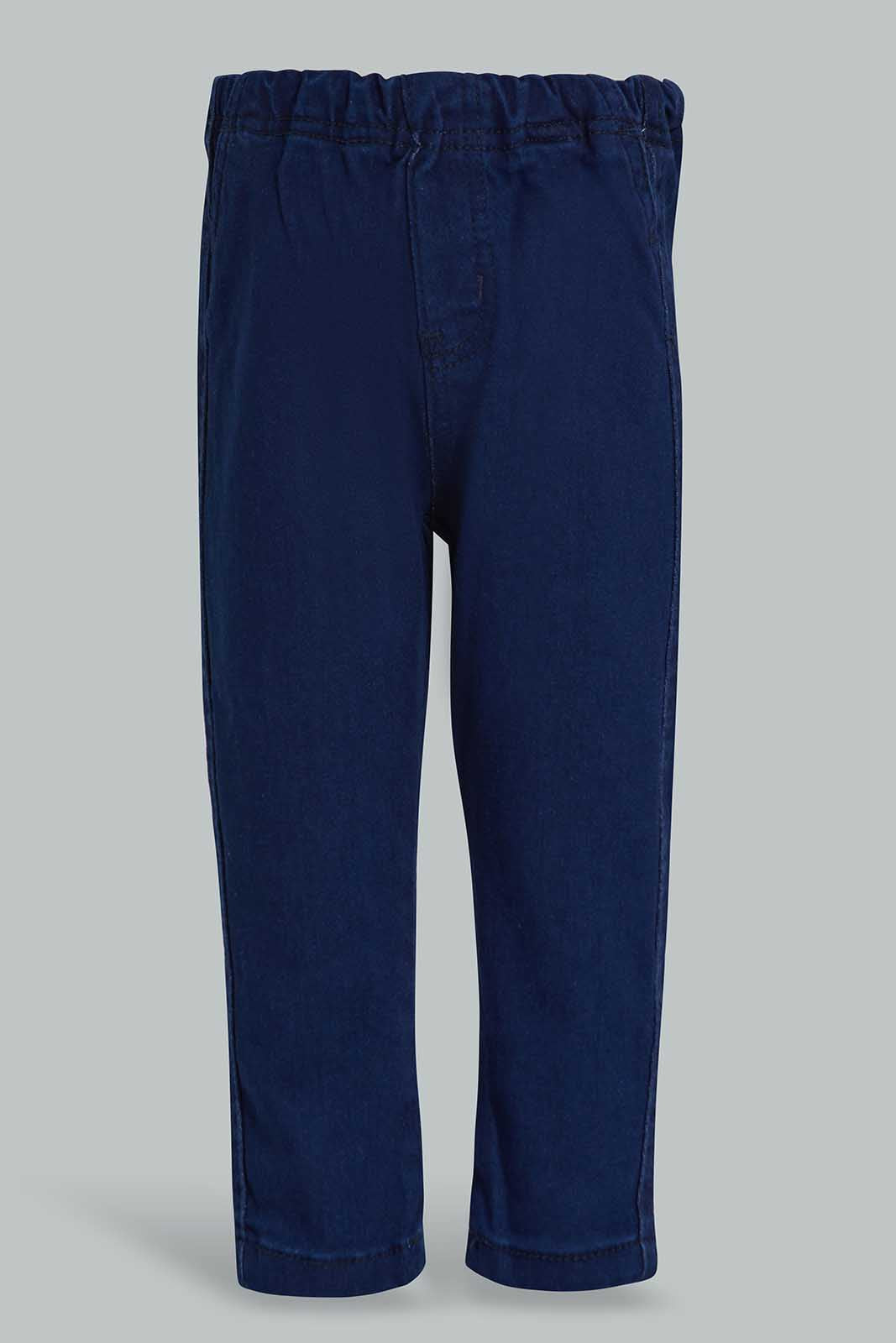 Redtag-Dark-Blue-Vol-Jeans-Category:Jeans,-Colour:Dark-Wash,-Deals:New-In,-Filter:Infant-Boys-(3-to-24-Mths),-INB-Jeans,-New-In-INB-APL,-Non-Sale,-Section:Boys-(0-to-14Yrs),-VLM,-W22A-Infant-Boys-3 to 24 Months
