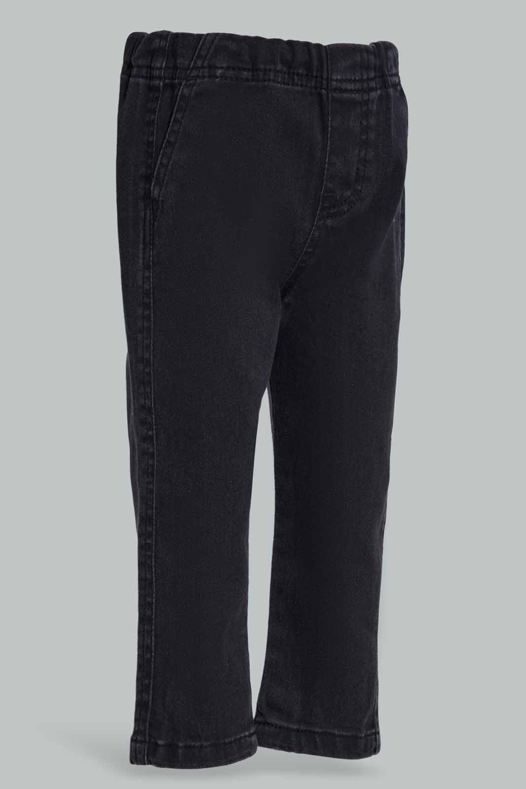 Redtag-Black-Vol-Jeans-Category:Jeans,-Colour:Black,-Deals:New-In,-Filter:Infant-Boys-(3-to-24-Mths),-INB-Jeans,-New-In-INB-APL,-Non-Sale,-Section:Boys-(0-to-14Yrs),-VLM,-W22A-Infant-Boys-3 to 24 Months