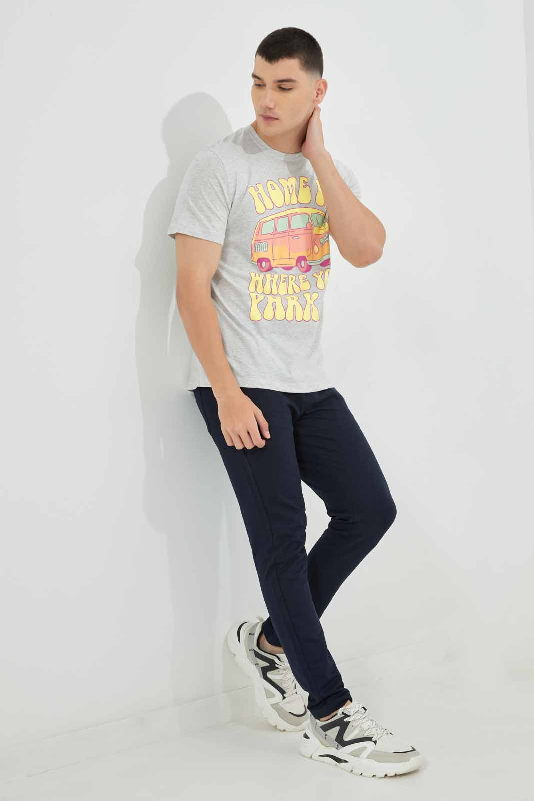 Redtag-ECRU-Graphic-T-Shirt-Category:T-Shirts,-Colour:Ecru,-Deals:New-In,-Filter:Men's-Clothing,-Men-T-Shirts,-New-In-Men-APL,-Non-Sale,-Section:Men,-TBL,-W22B-Men's-