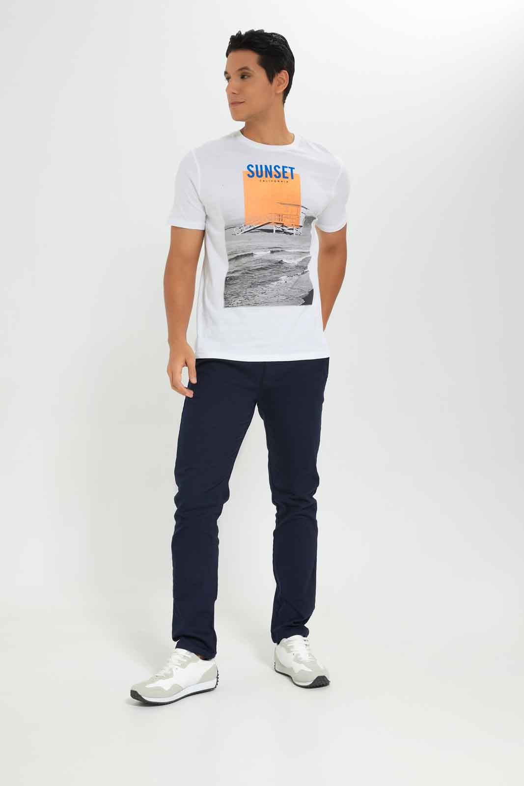 Redtag-WHITE-Graphic-T-Shirt-Category:T-Shirts,-Colour:White,-Deals:New-In,-Dept:Menswear,-Filter:Men's-Clothing,-Men-T-Shirts,-New-In-Men-APL,-Non-Sale,-Section:Men,-TBL,-W22B-Men's-