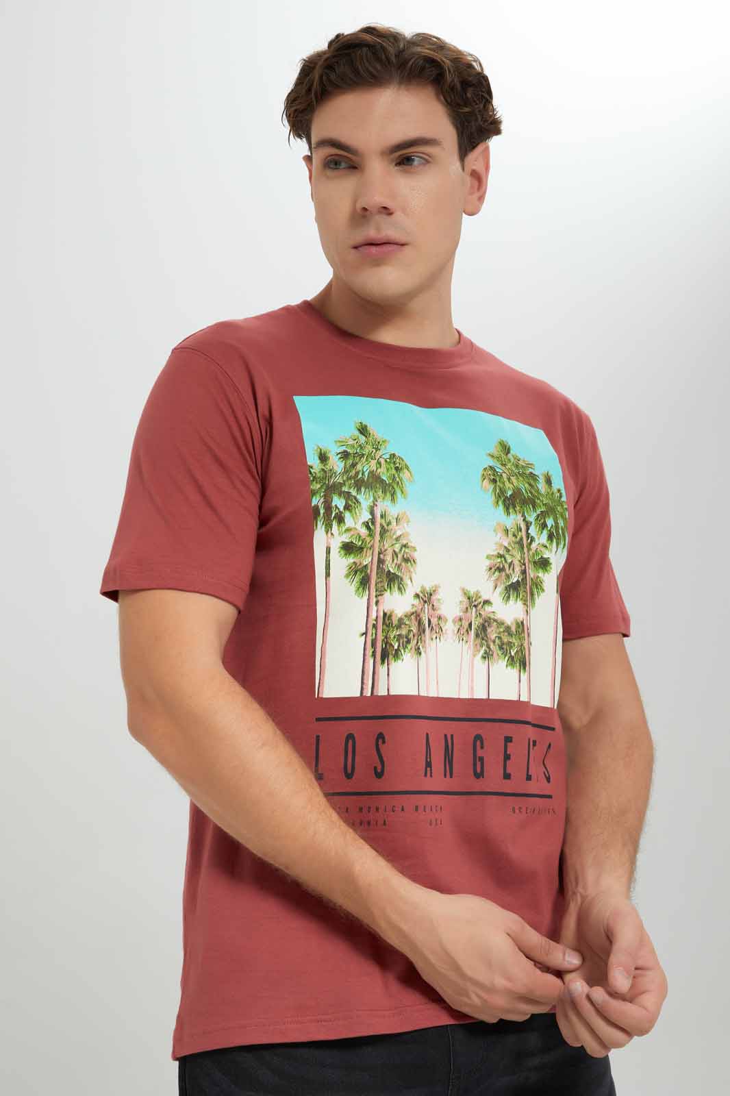Redtag-RED-Graphic-T-Shirt-Category:T-Shirts,-Colour:Red,-Deals:New-In,-Filter:Men's-Clothing,-Men-T-Shirts,-New-In-Men-APL,-Non-Sale,-Section:Men,-TBL,-W22B-Men's-
