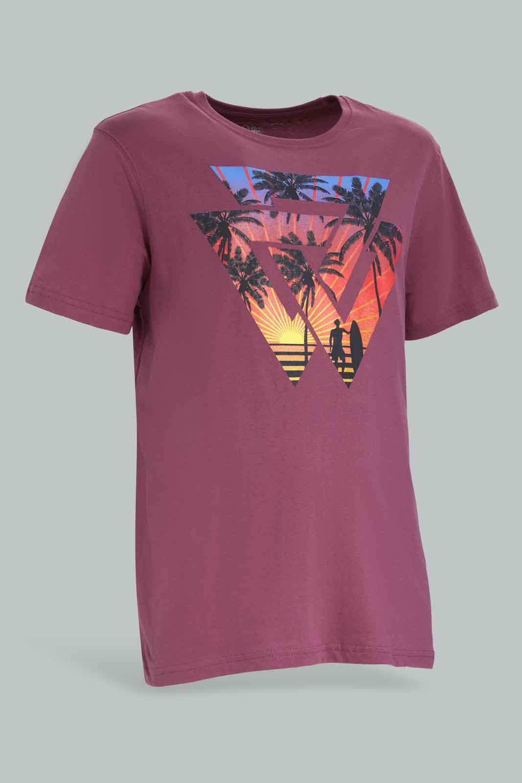 Redtag-LILAC-Graphic-T-Shirt-Category:T-Shirts,-Colour:Lilac,-Deals:New-In,-Dept:Menswear,-Filter:Men's-Clothing,-Men-T-Shirts,-New-In-Men-APL,-Non-Sale,-Section:Men,-TBL,-W22B-Men's-