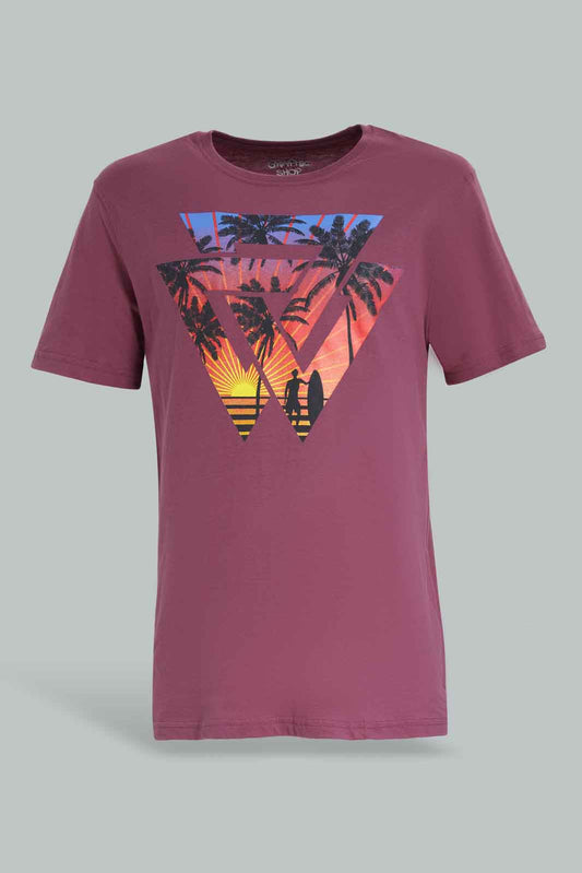 Redtag-LILAC-Graphic-T-Shirt-Category:T-Shirts,-Colour:Lilac,-Deals:New-In,-Dept:Menswear,-Filter:Men's-Clothing,-Men-T-Shirts,-New-In-Men-APL,-Non-Sale,-Section:Men,-TBL,-W22B-Men's-