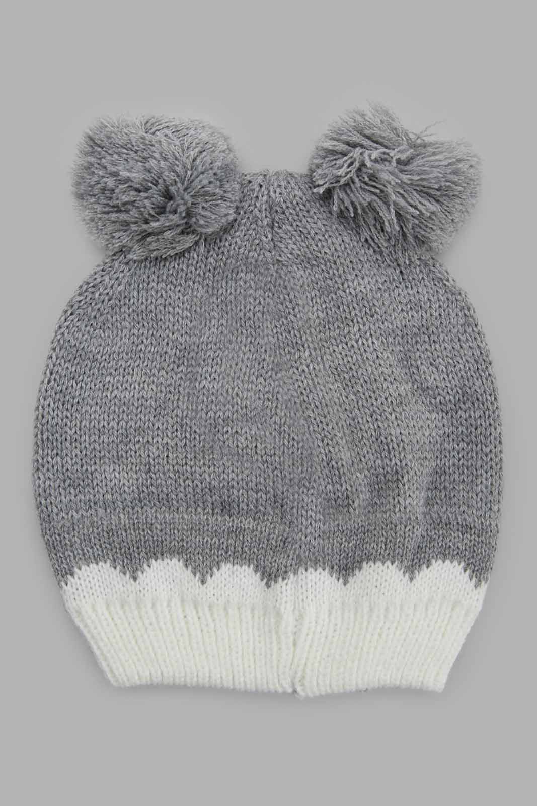 Redtag-Navy-And-Grey-Set-Of-2-Knitted-Cap-BOY-Knitted-Accessories,-Category:Knitted-Accessories,-Colour:Assorted,-Filter:Boys-Accessories,-New-In,-New-In-BOY-ACC,-Non-Sale,-Section:Boys-(0-to-14Yrs),-W22B-Boys-