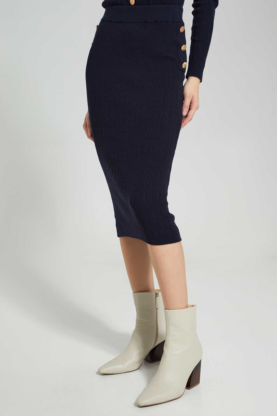 Redtag-BLUE-Casual-Skirts-Category:Skirts,-Colour:Blue,-Deals:New-In,-Filter:Women's-Clothing,-LDC,-LDC-Skirts,-New-In-LDC-APL,-Non-Sale,-Section:Women,-W22B-Women's-